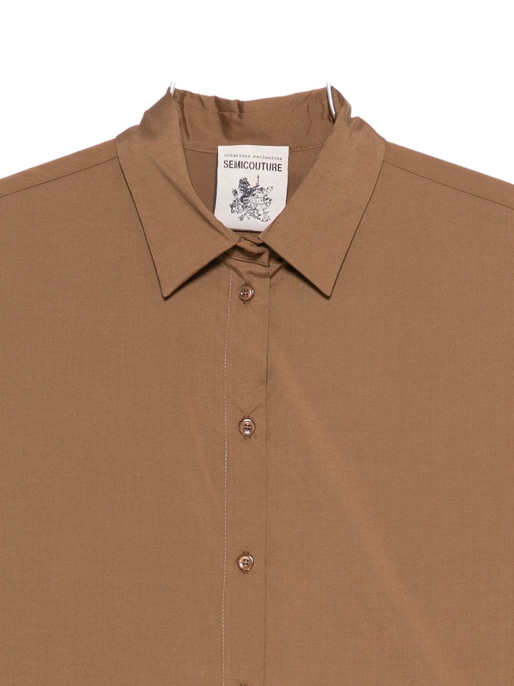 Semicouture Shirts Beige Y5WK08ELODIEV321 (SEMICOUTURE / シャツ・ブラウス ) | SEMICOUTURE (セミクチュール)(2)