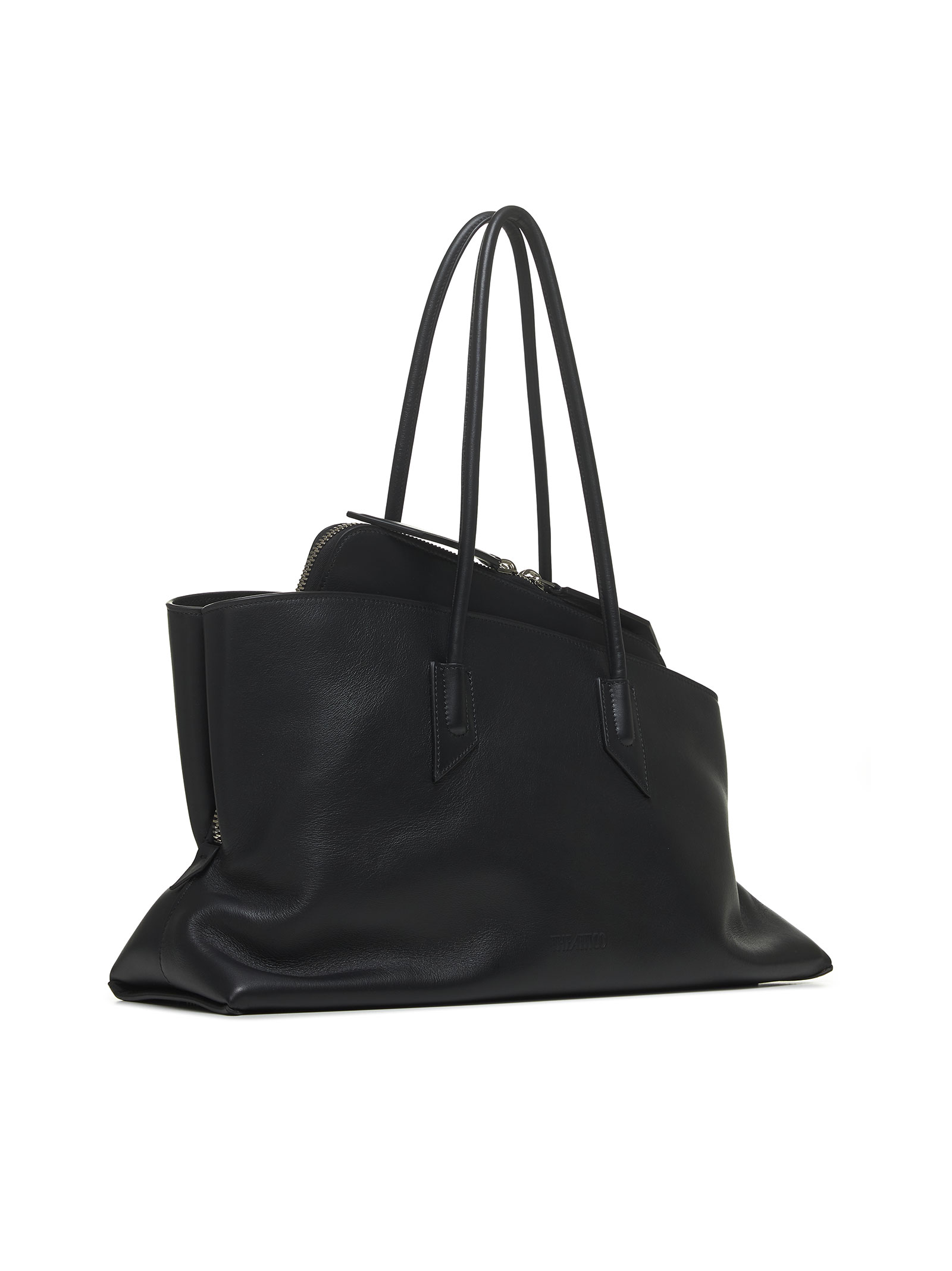 The Attico Bags.. Black 250WAH00054LBT019AA100 (THE ATTICO / ハンドバッグ・ショルダーバッグ ) | THE ATTICO (ジ・アティコ)(1)