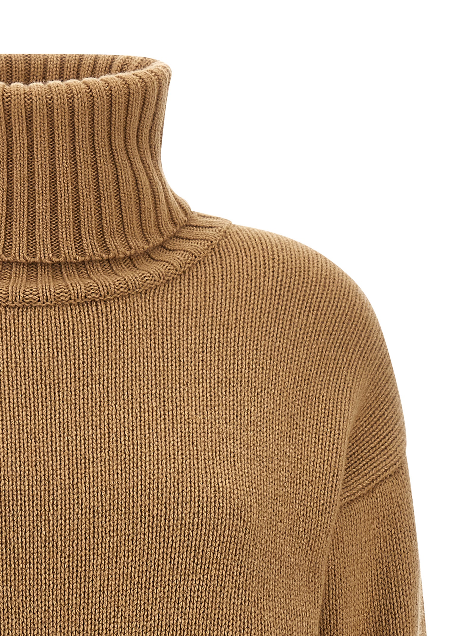 Vichy cuffs sweater MJD642MAFILBCAMELWOOLBLEND (jejia / ニット・セーター・カーディガン ) | jejia (ジェジア)(2)