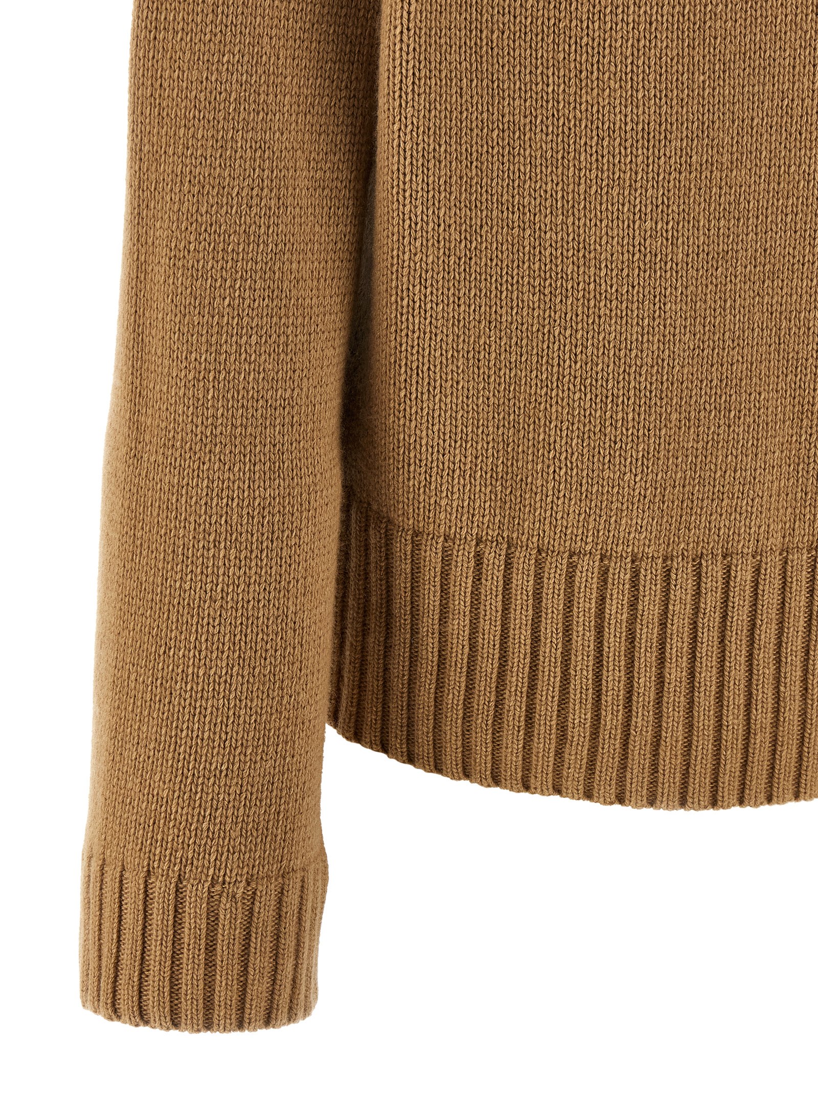 Vichy cuffs sweater MJD642MAFILBCAMELWOOLBLEND (jejia / ニット・セーター・カーディガン ) | jejia (ジェジア)(3)