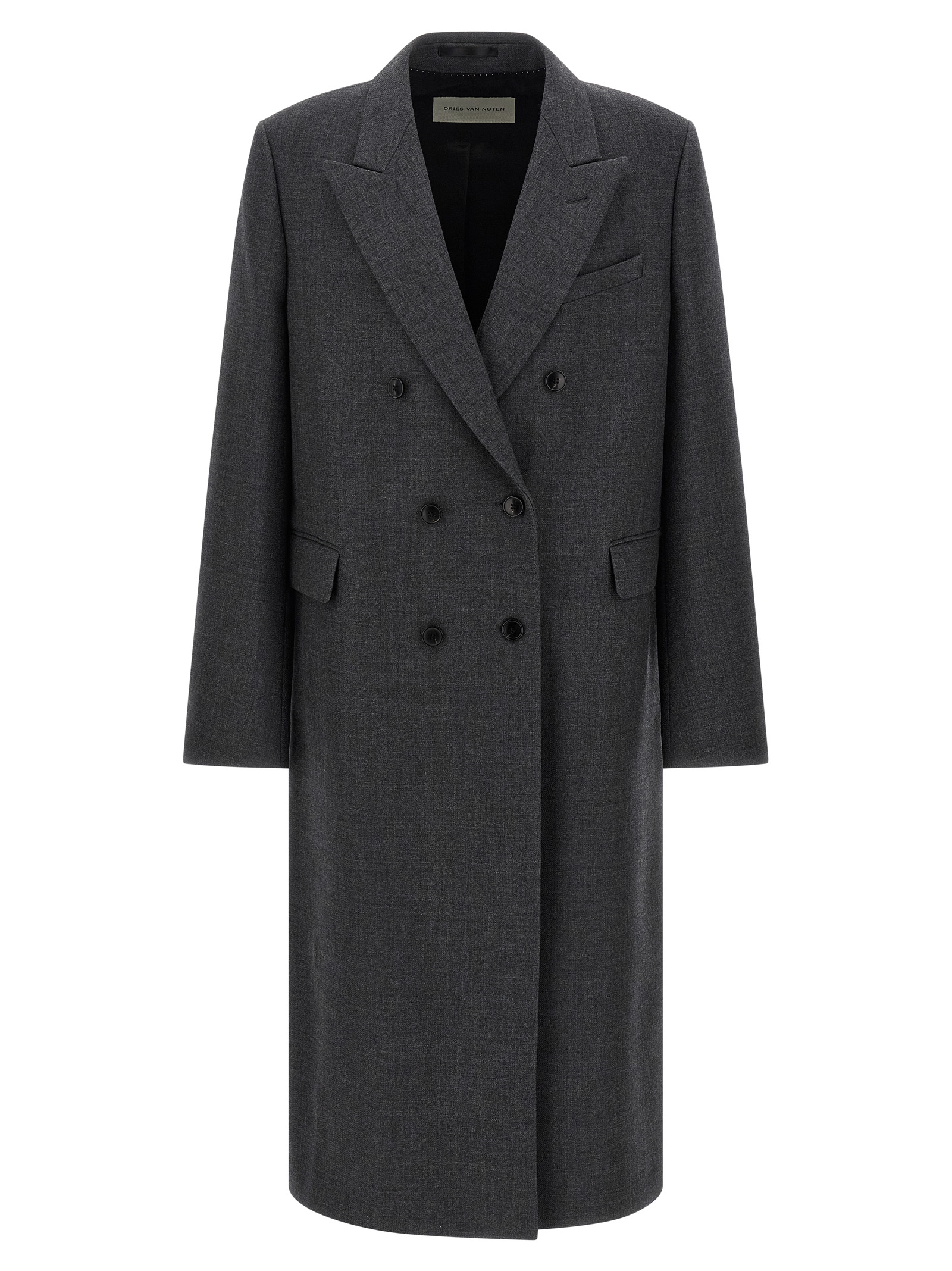 Double-breasted coat 2520202412058803 (Dries Van Noten / コート ) | Dries Van Noten (ドリスヴァンノッテン)