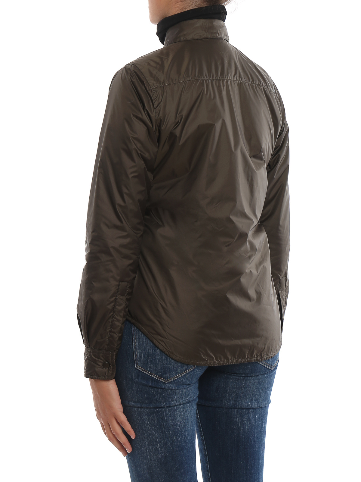 Glue army green padded jacket G294796196237 (ASPESI / カジュアルジャケット ) | ASPESI (アスペジ)(3)