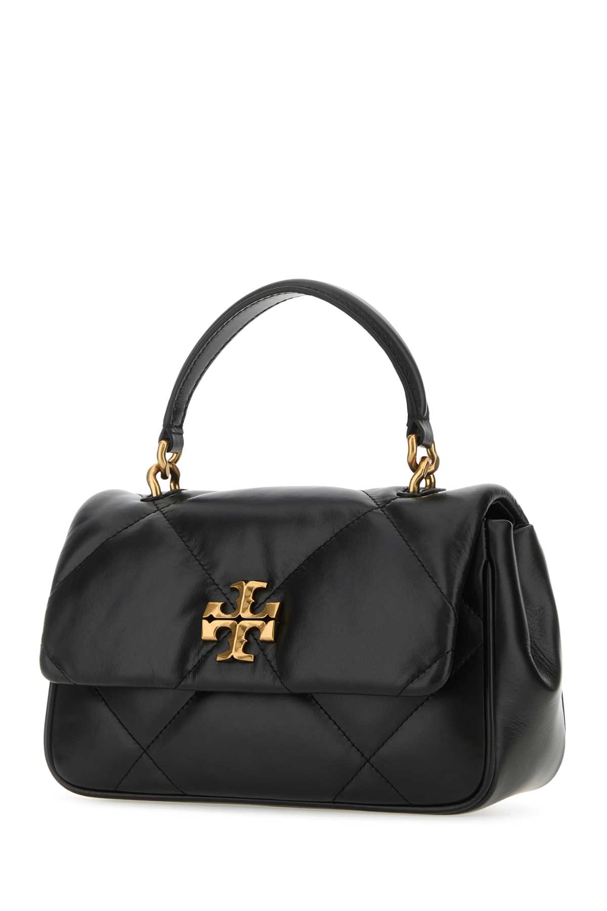 Black leather Kira handbag 154719001 (TORY BURCH / ハンドバッグ・ショルダーバッグ ) | TORY BURCH (トリーバーチ)(1)