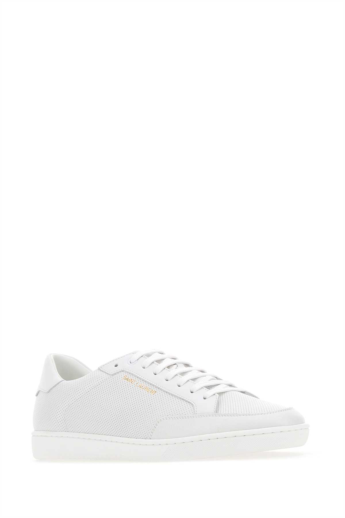 White leather Court Classic SL/10 sneakers 6032231JZ109030 (Saint Laurent / スニーカー ) | Saint Laurent (サンローラン)(1)