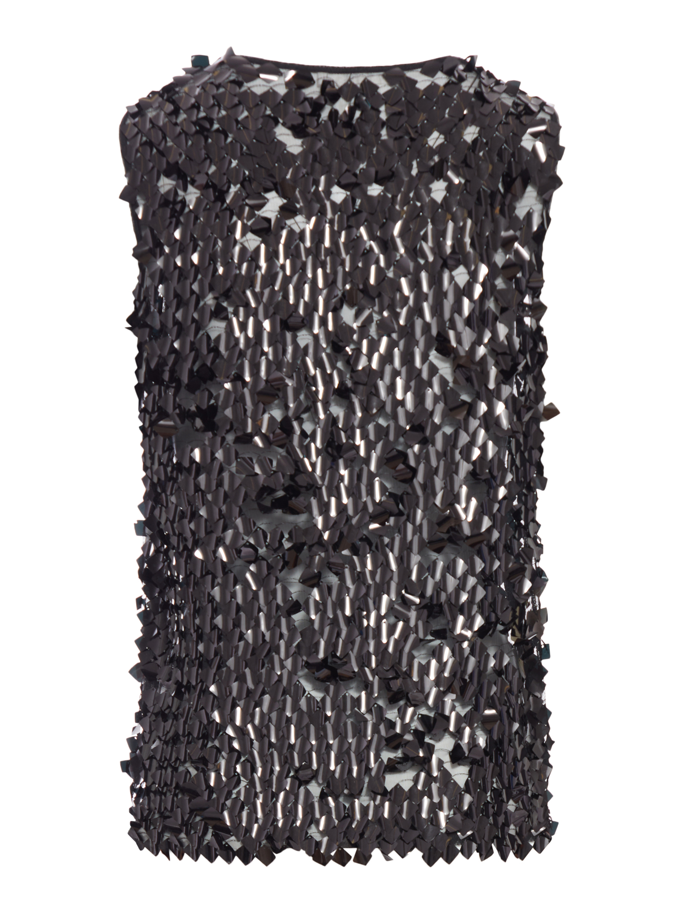 SEQUINED TANK TOP NP08T001SDSTBLACK (NICCOLÒ PASQUALETTI / タンクトップ・キャミソール ) | NICCOLÒ PASQUALETTI (ニコロ パスクアレッティ)(1)