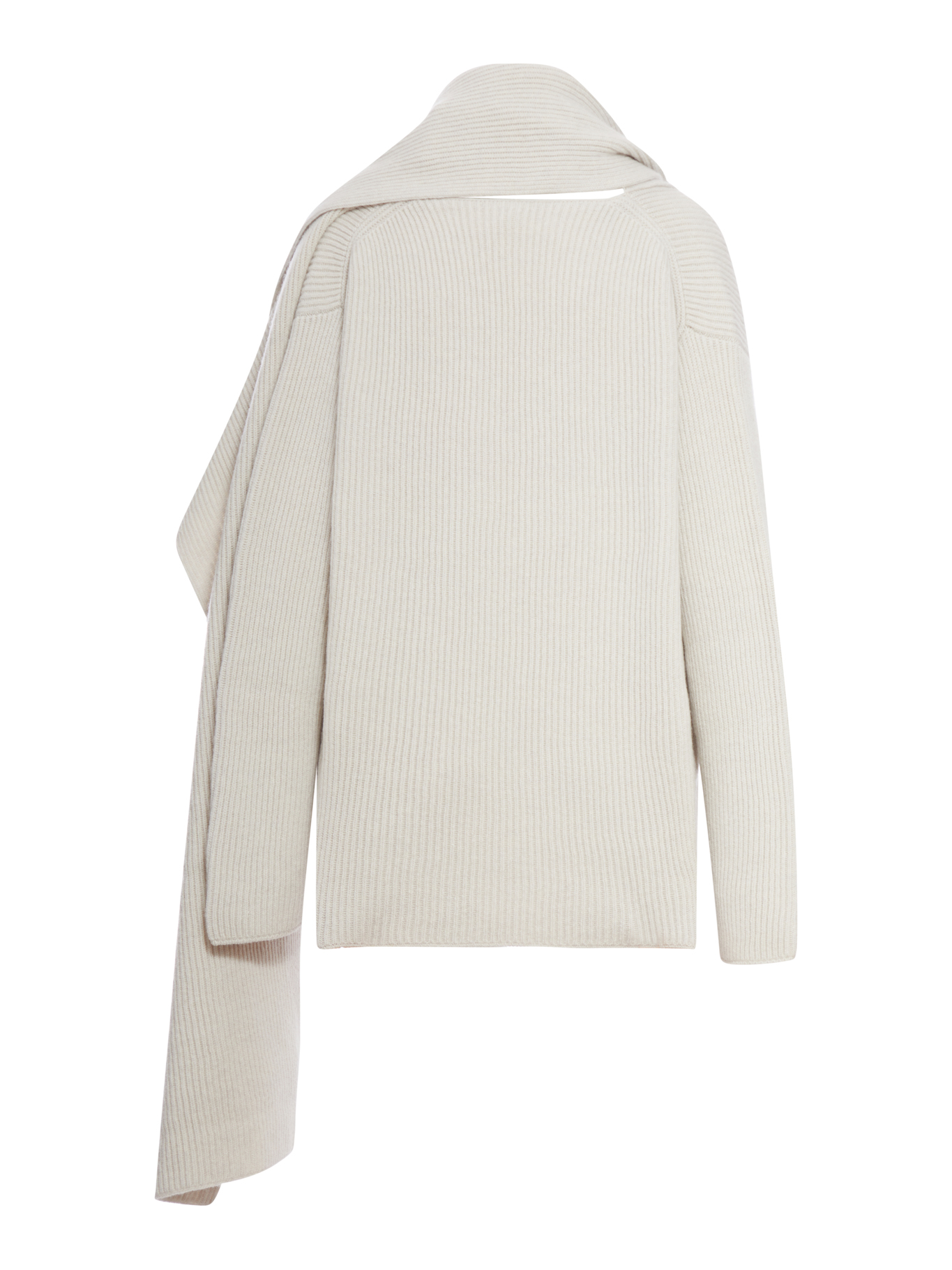 MUCCHIO SWEATER WITH SCARF NECK NP08K011CMYNCREAM (NICCOLÒ PASQUALETTI / ニット・セーター・カーディガン ) | NICCOLÒ PASQUALETTI (ニコロ パスクアレッティ)(1)