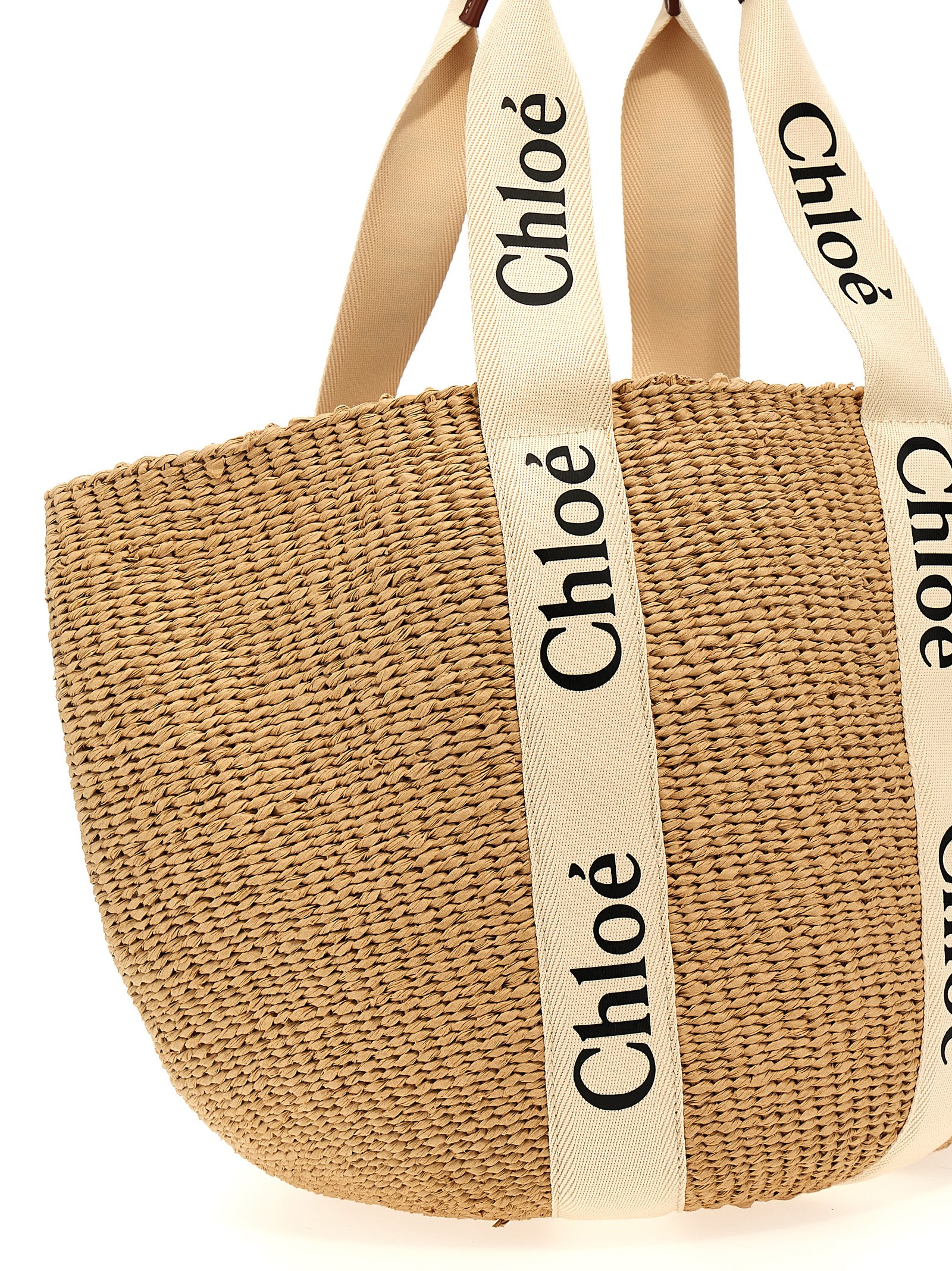'Woody' shopping bag CHC22SS380G55101 (Chloé / トートバッグ ) | Chloé (クロエ)(2)