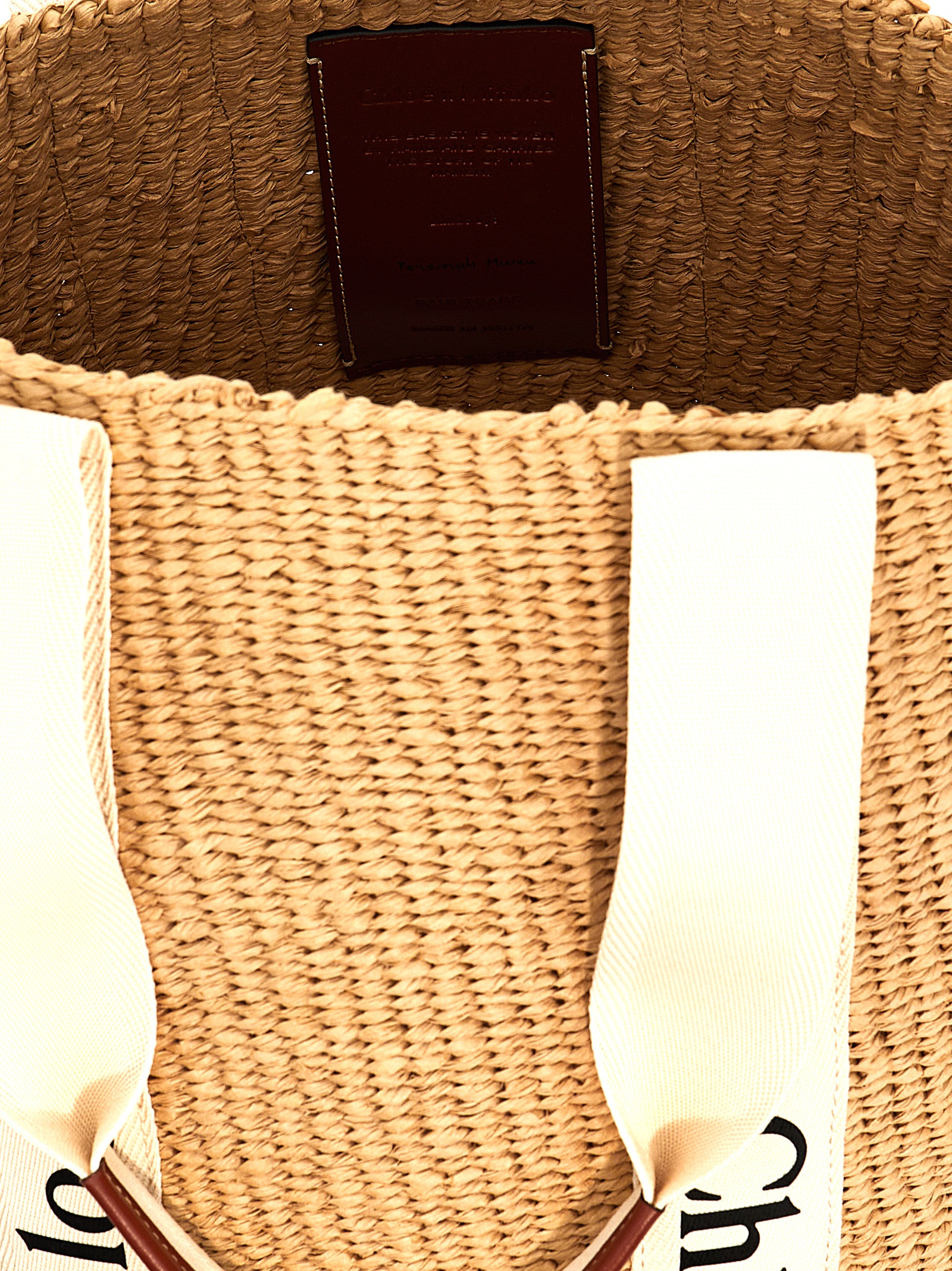 'Woody' shopping bag CHC22SS380G55101 (Chloé / トートバッグ ) | Chloé (クロエ)(3)