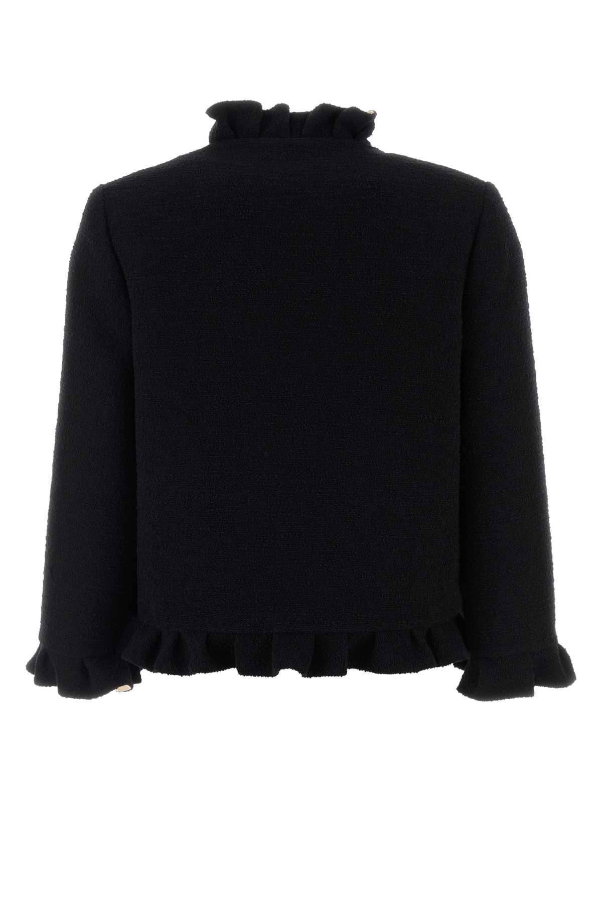 Black boucle blazer 7B3CE4M07LV0NO (Valentino Garavani / ブレザー・ジャケット ) | Valentino Garavani (ヴァレンティノ)(1)