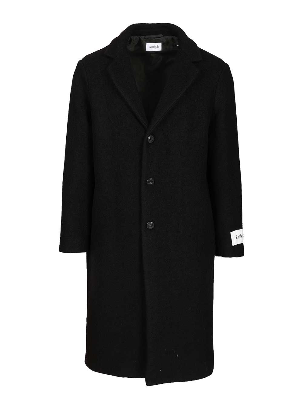 Oversized wool blend coat AMU115CJ11XXXXC0020 (Amish Supplies / コート ) | Amish Supplies (アーミッシュ サプライ)