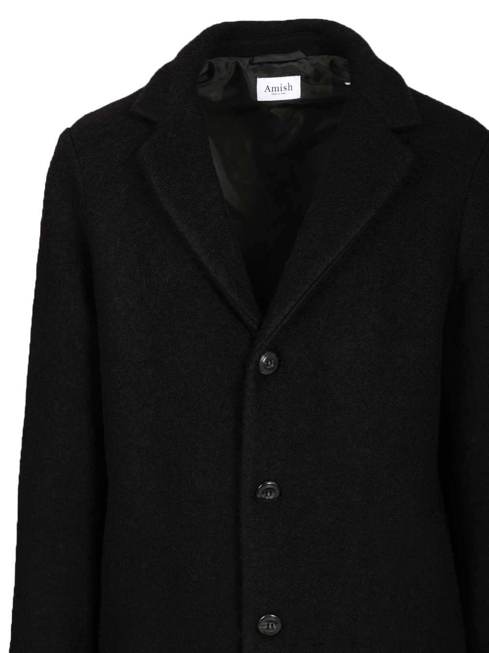 Oversized wool blend coat AMU115CJ11XXXXC0020 (Amish Supplies / コート ) | Amish Supplies (アーミッシュ サプライ)(3)