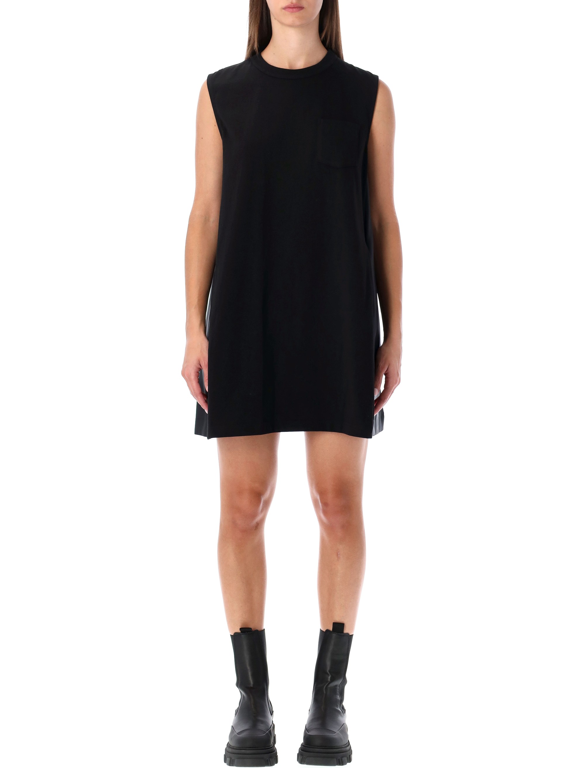 Sacai Dresses Black 2508176002 (sacai / ワンピース・ドレス・オールインワン ) | sacai (サカイ)