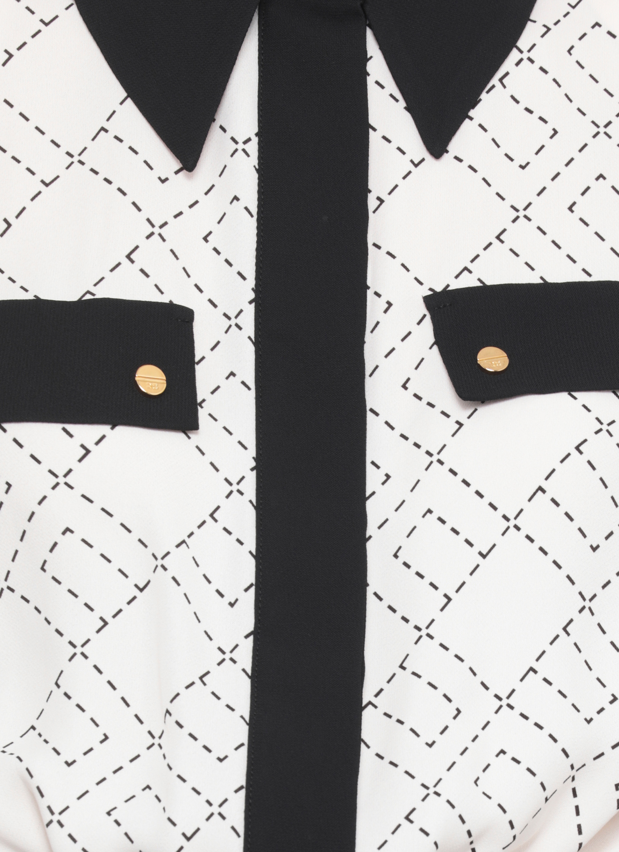 Elisabetta Franchi Shirts White CAS0156E2EF1 (Elisabetta Franchi / シャツ・ブラウス ) | Elisabetta Franchi (エリザベッタ フランキ)(4)