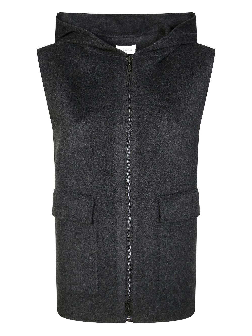 Parosh Jackets Anthracite D410577LEAK25020 (P.A.R.O.S.H. / ベスト ) | P.A.R.O.S.H. (パロッシュ)