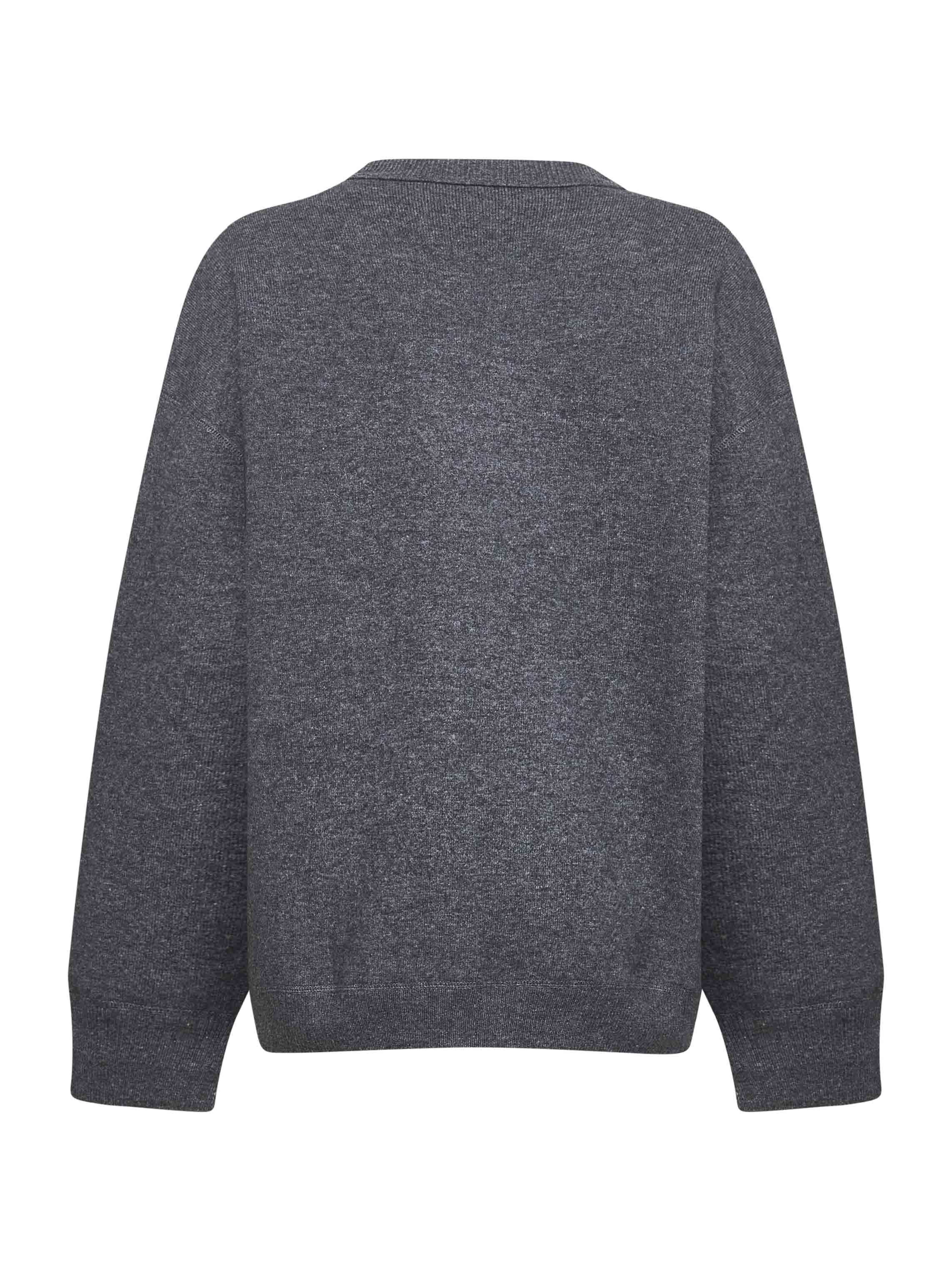 STUDIO NICHOLSON Sweaters MORAYSNDOUBLECASHMERECHARCOALMARL (Studio Nicholson / ニット・セーター・カーディガン ) | Studio Nicholson (スタジオニコルソン)(1)