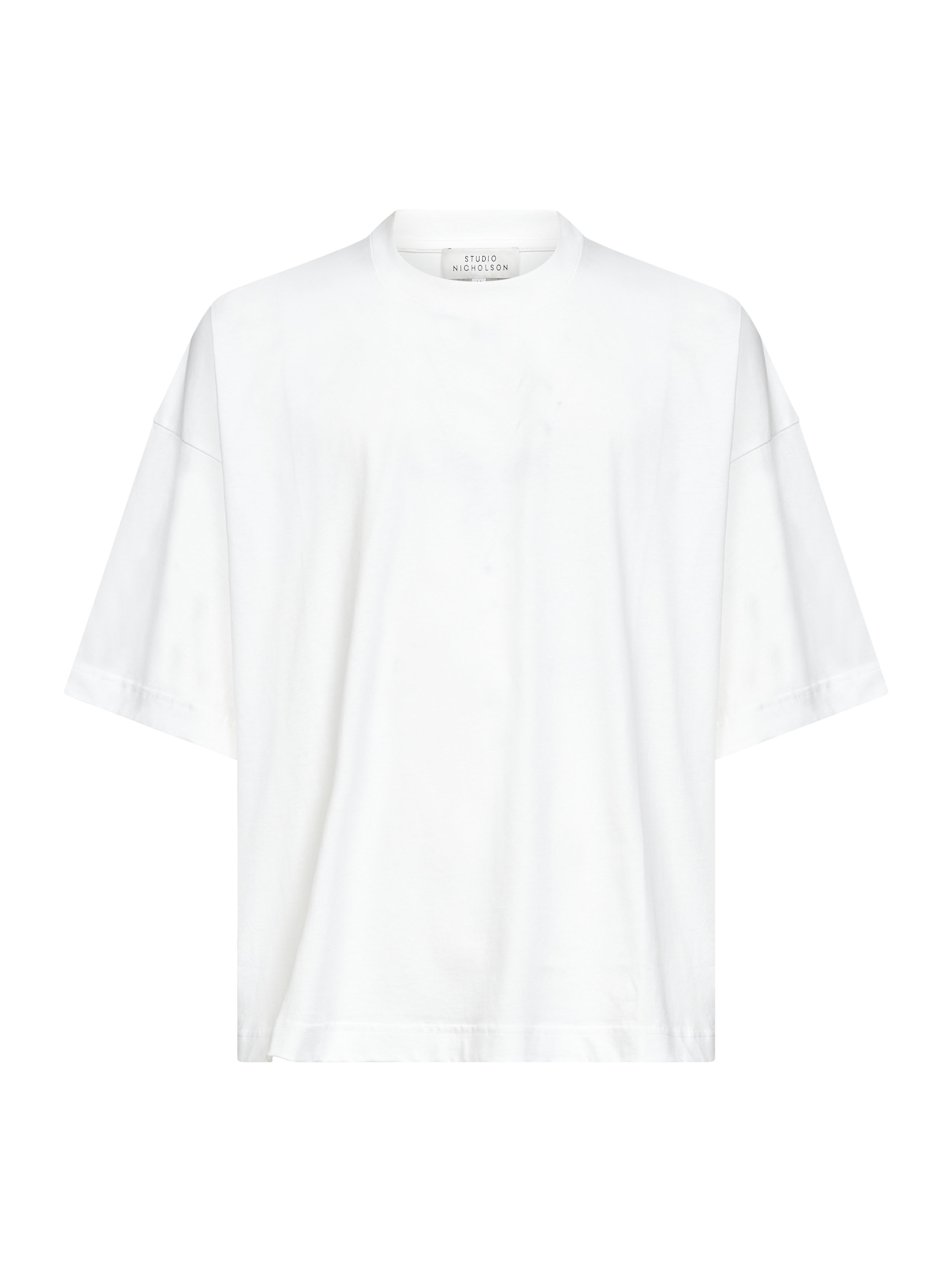 STUDIO NICHOLSON T-shirts and Polos Beige PIUSNMMIDWEIGHTJERSEYOFFWHITE (Studio Nicholson / Tシャツ・カットソー ) | Studio Nicholson (スタジオニコルソン)