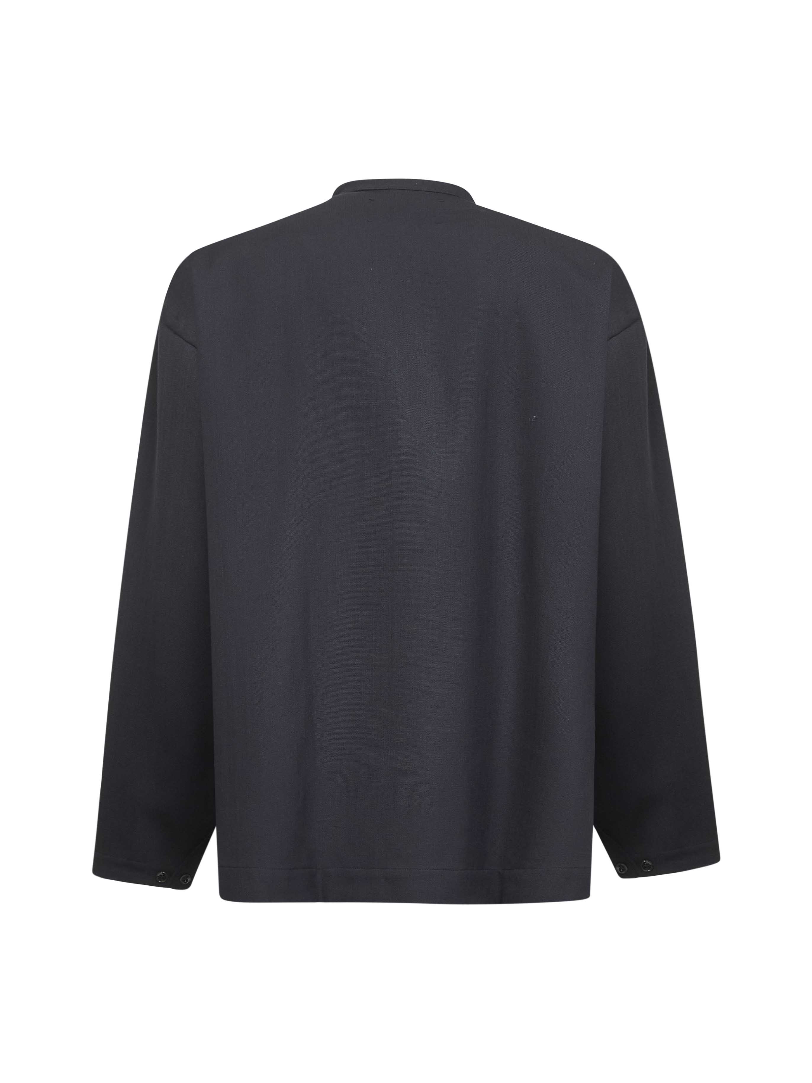 STUDIO NICHOLSON Shirts KARSTSNMLIGHTTECHWOOLPEWTER (Studio Nicholson / シャツ・ブラウス ) | Studio Nicholson (スタジオニコルソン)(1)