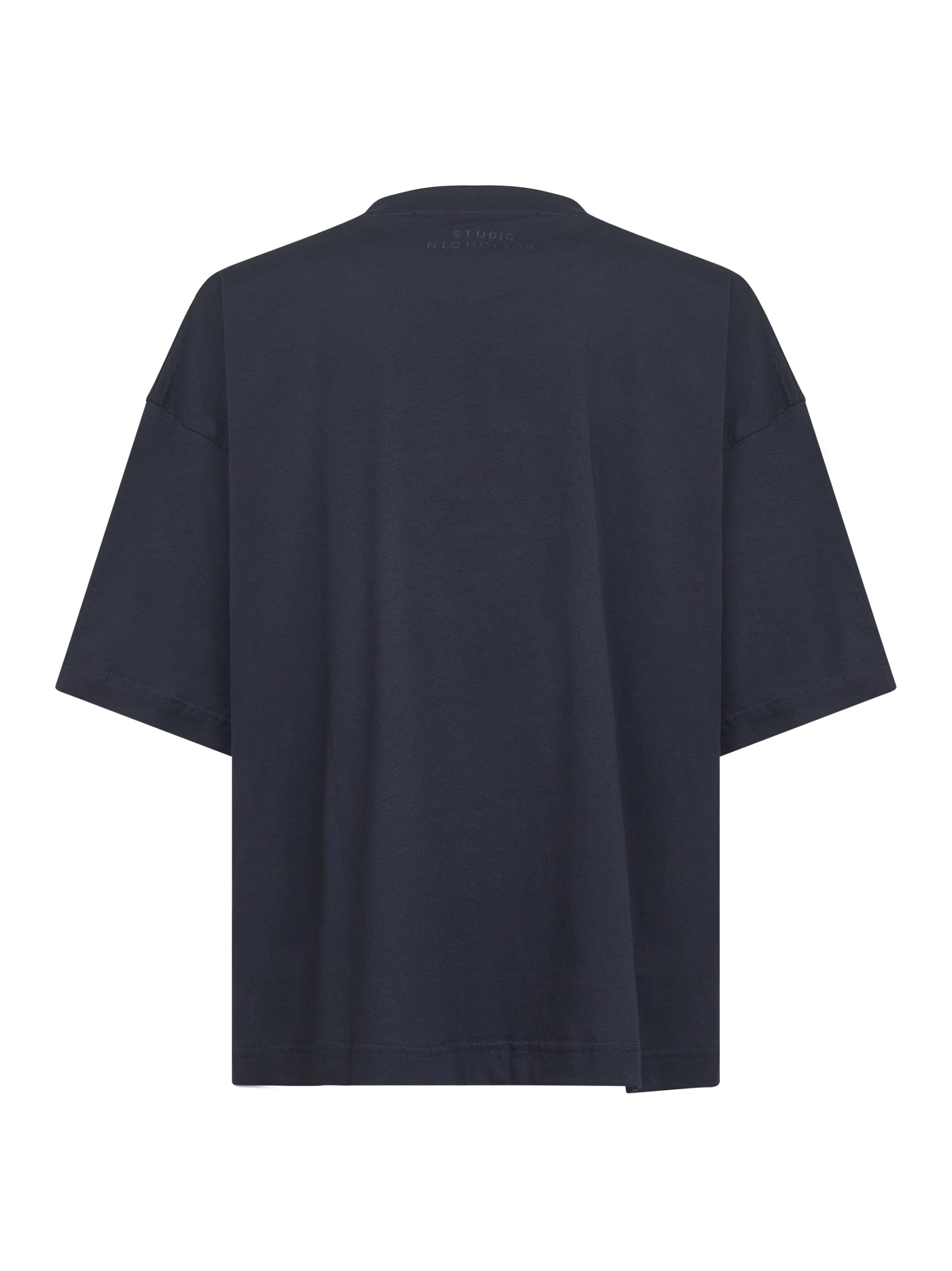 STUDIO NICHOLSON T-shirts and Polos PIUSNMMIDWEIGHTJERSEYDARKESTNAVY (Studio Nicholson / Tシャツ・カットソー ) | Studio Nicholson (スタジオニコルソン)(1)