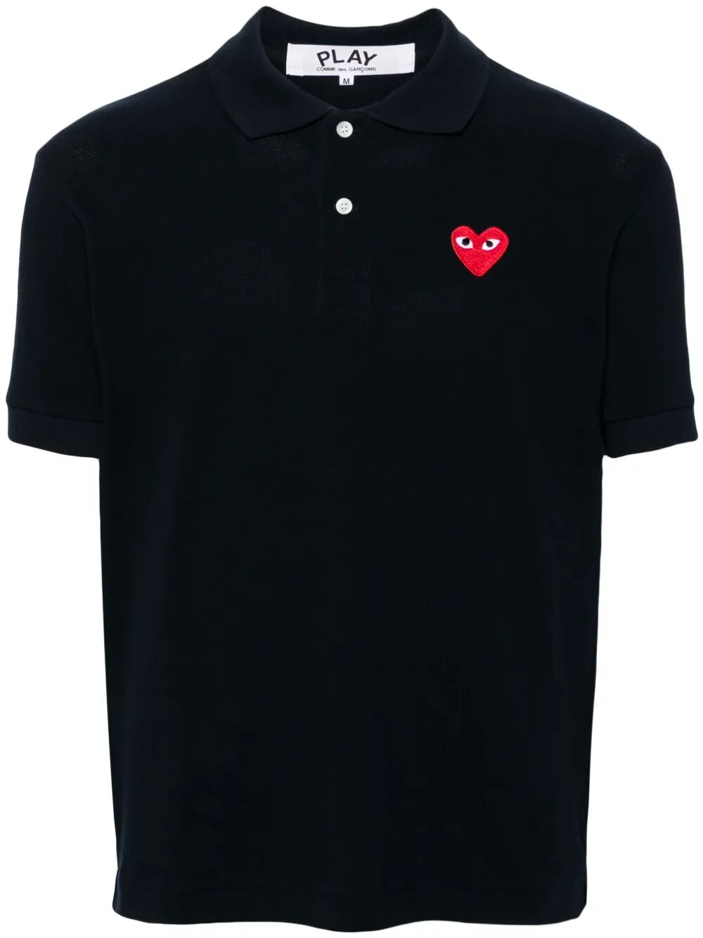RED HEART COTTON POLO SHIRT P1T006NAVY (PLAY Comme Des Garçons / ポロシャツ ) | PLAY Comme Des Garçons (プレイ コムデギャルソン)