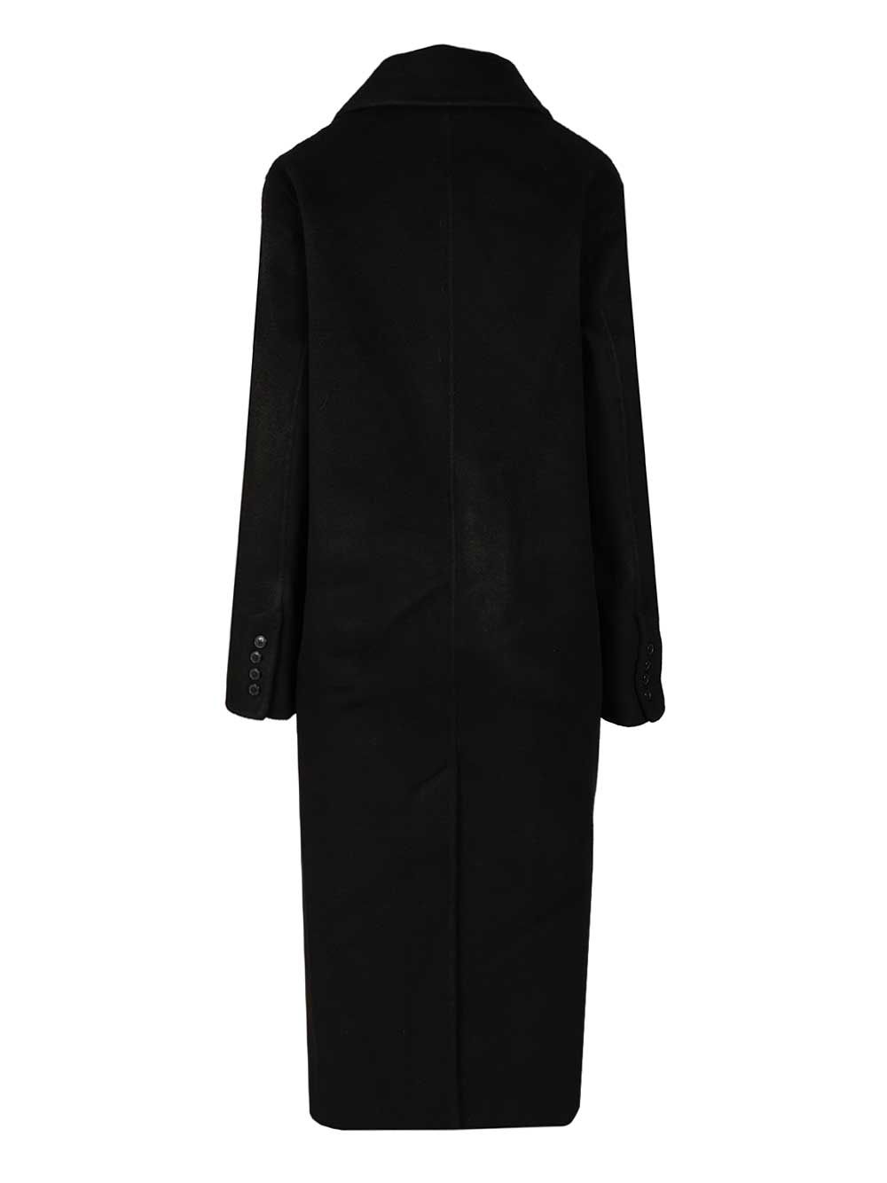 Wool and cashmere coat VITTOBLACK (LOULOU STUDIO / コート ) | LOULOU STUDIO (ルルスタジオ)(1)
