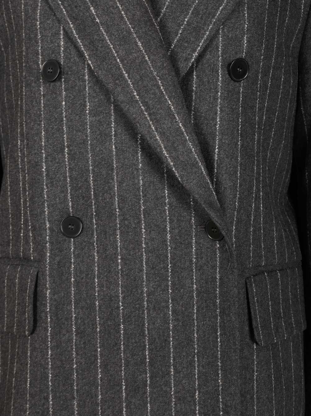 "KALEN" flannel jacket KALENANTHRACITE (LOULOU STUDIO / ブレザー・ジャケット ) | LOULOU STUDIO (ルルスタジオ)(3)