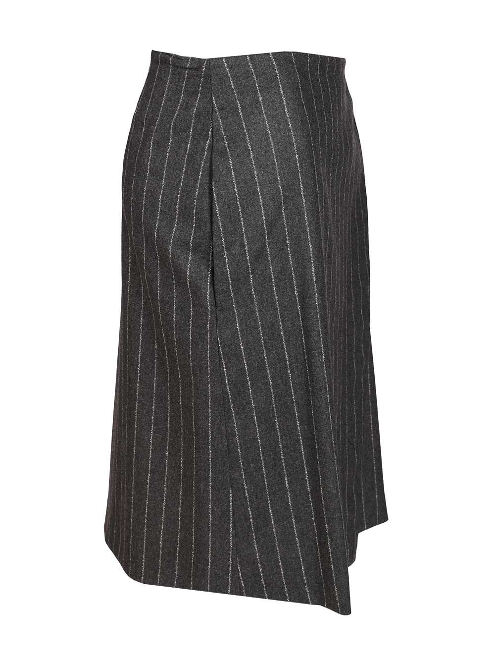 "MASON" wrap skirt MASONANTHRACITE (LOULOU STUDIO / スカート ) | LOULOU STUDIO (ルルスタジオ)(2)