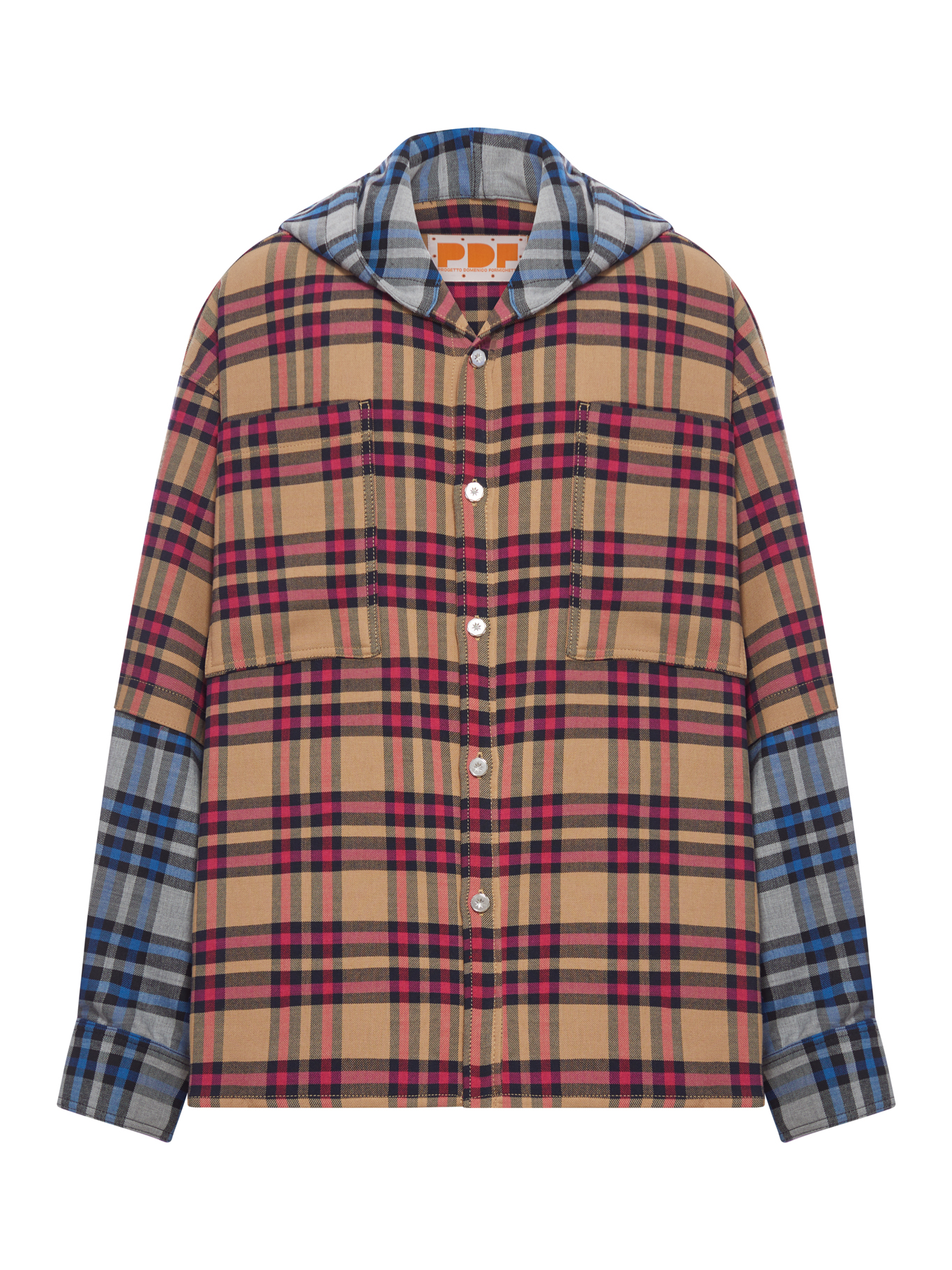 RAF WOOL BLEND HOODIE DFM06002TF133NOWASNOWAS (PDF / シャツ・ブラウス ) | PDF (プロジェクト ドメニコ フォルミケッティ)