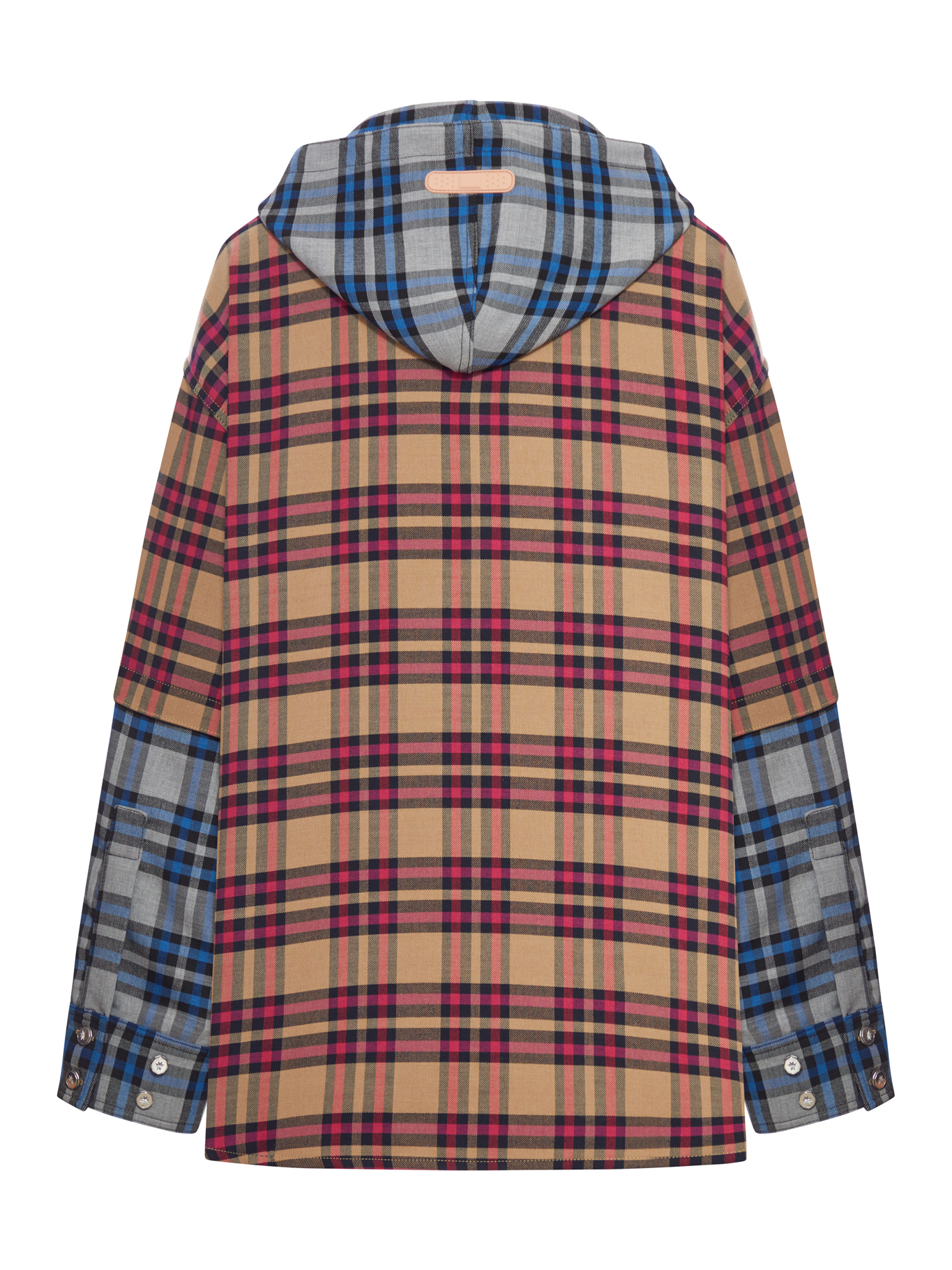 RAF WOOL BLEND HOODIE DFM06002TF133NOWASNOWAS (PDF / シャツ・ブラウス ) | PDF (プロジェクト ドメニコ フォルミケッティ)(1)