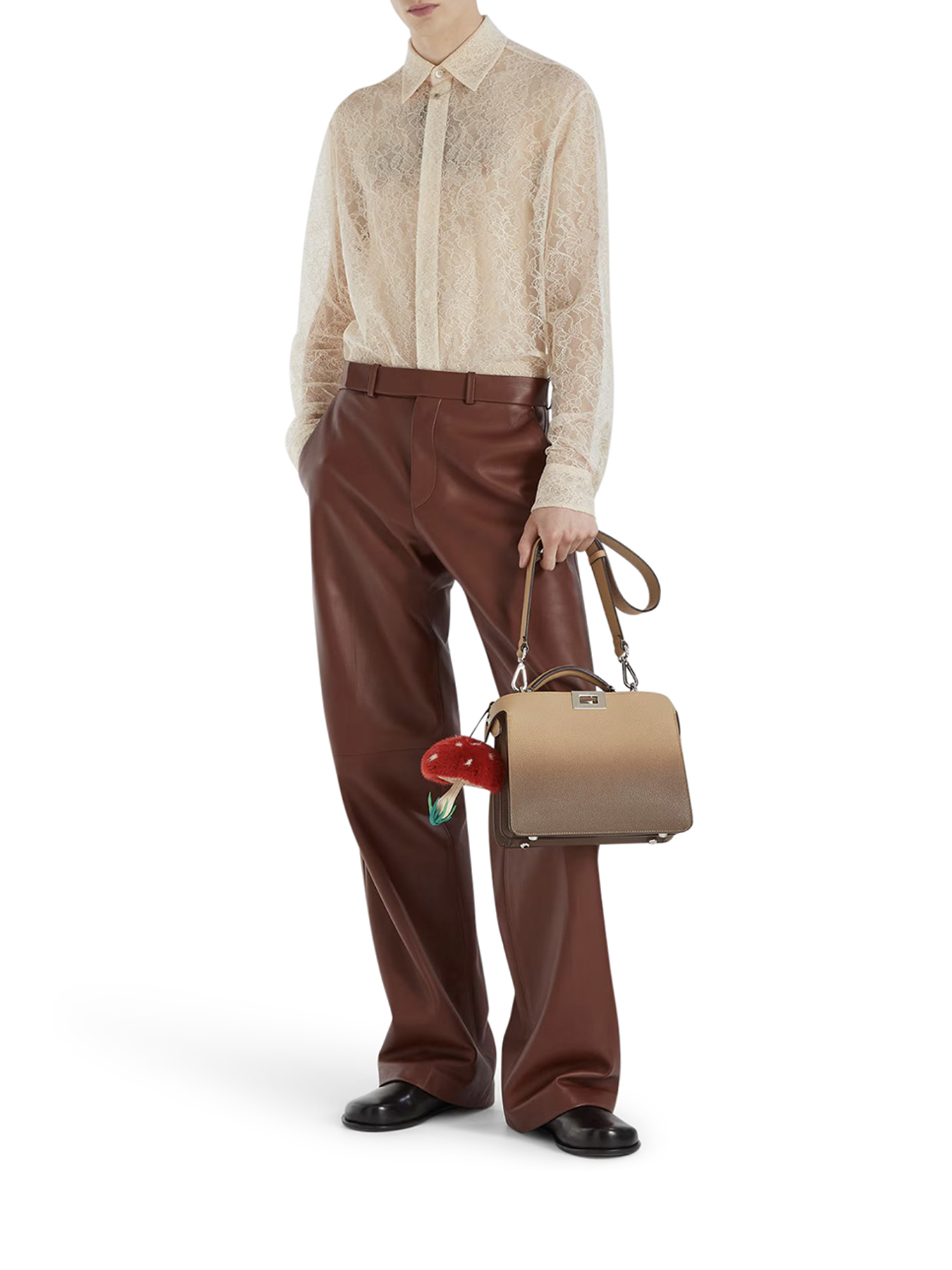 PEEKABOO ISEEU SMALL LEATHER BAG 7VA530AYEIF1U8J (FENDI / ハンドバッグ・ショルダーバッグ ) | FENDI (フェンディ)(1)