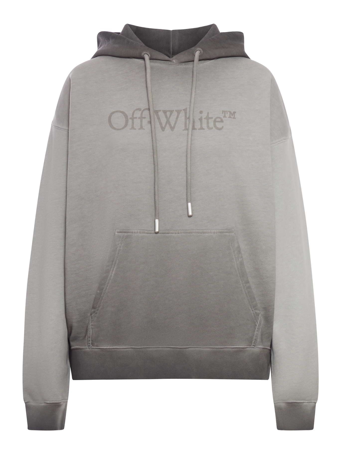 HOODIE IN COTTON WITH DEGRADED EFFECT OWBB06DF25FLE0011111 (Off-White / スウェット・フーディー ) | Off-White (オフホワイト)