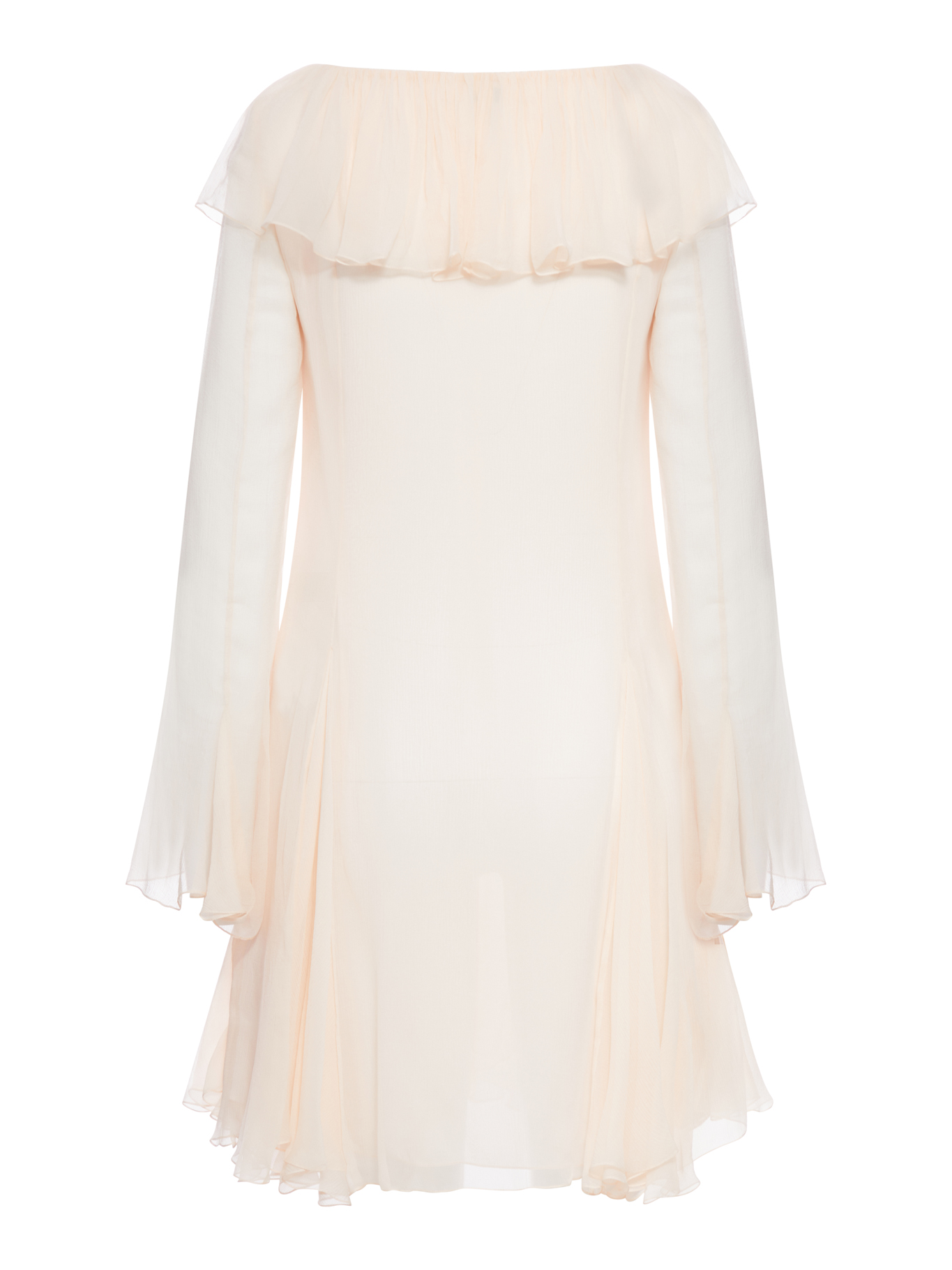 FLARED MINI DRESS WITH RUFFLES CH25WRO190016F0 (Chloé / ワンピース・ドレス・オールインワン ) | Chloé (クロエ)(1)
