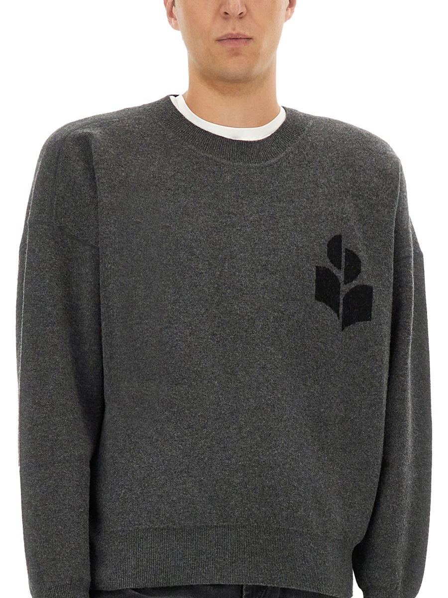 JERSEY WITH LOGO PU0048HAA1L03H02AN (Isabel Marant / ニット・セーター・カーディガン ) | Isabel Marant (イザベル マラン)(3)