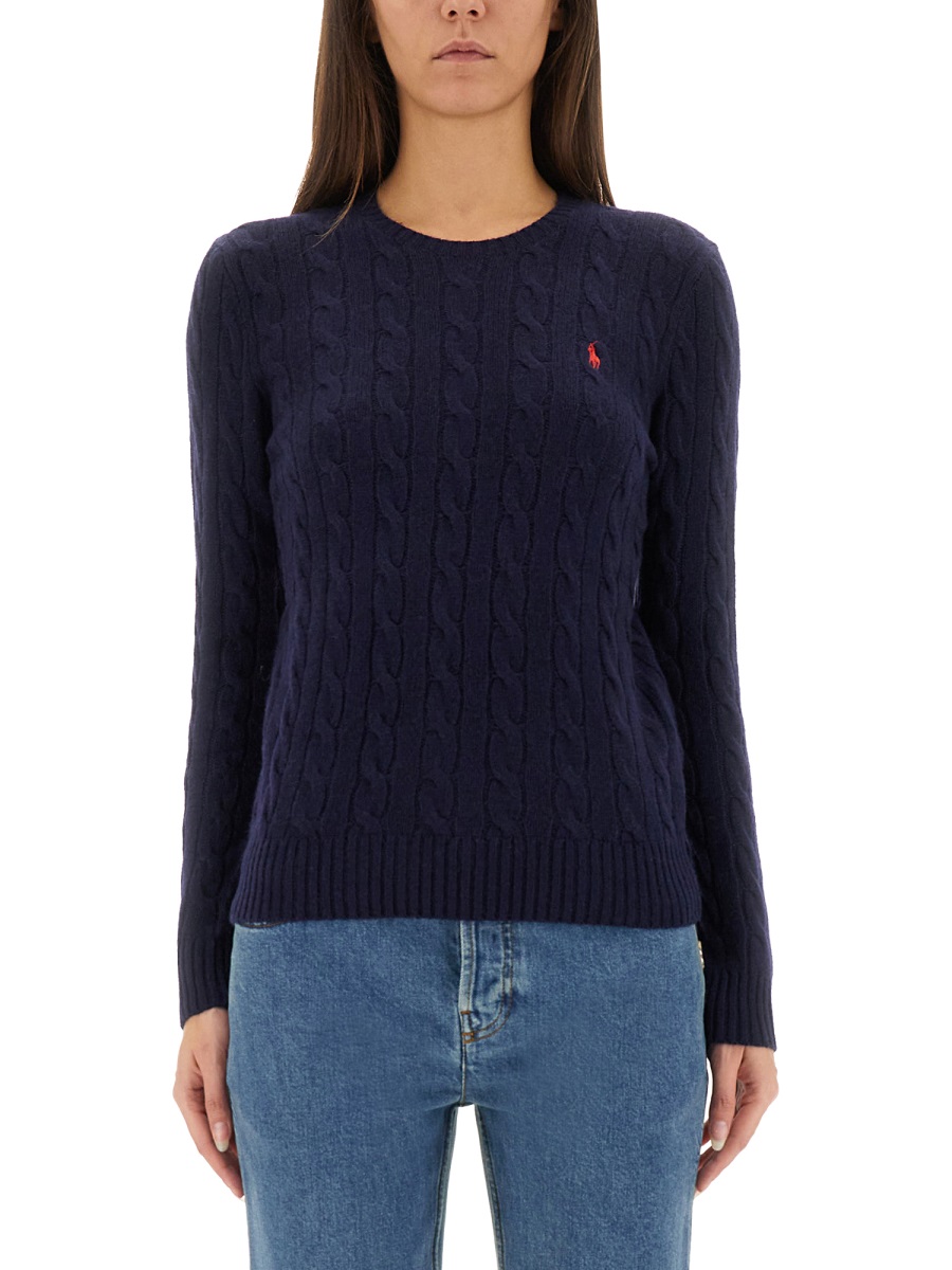 CABLE-KNIT 211971865003HUNTERNAVY (Polo Ralph Lauren / ニット・セーター・カーディガン ) | Polo Ralph Lauren (ポロ ラルフ ローレン)