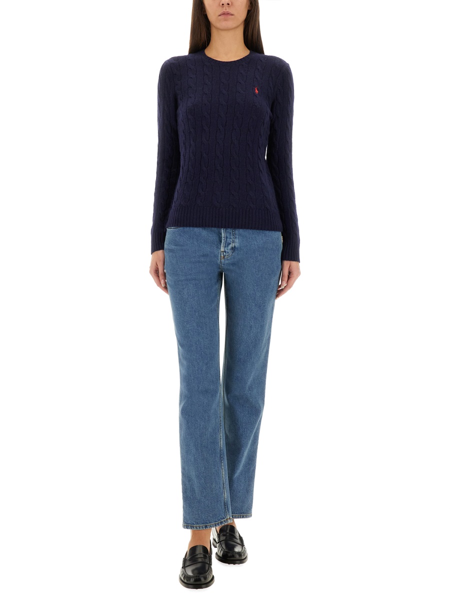 CABLE-KNIT 211971865003HUNTERNAVY (Polo Ralph Lauren / ニット・セーター・カーディガン ) | Polo Ralph Lauren (ポロ ラルフ ローレン)(1)