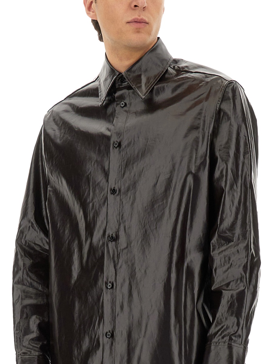 SHINY LINEN SHIRT SH2DT0035M35617144 (MM6 Maison Margiela / シャツ・ブラウス ) | MM6 Maison Margiela (エムエムシックス)(3)