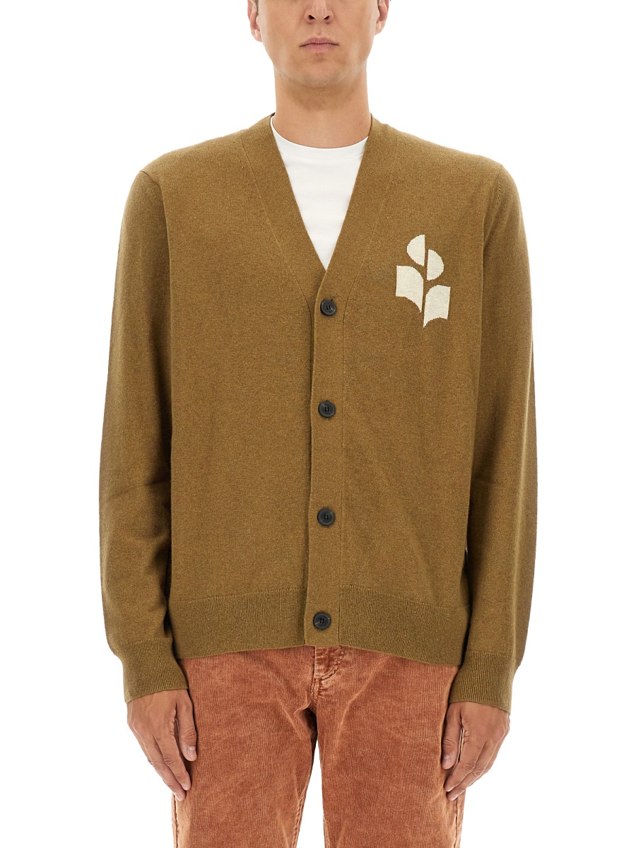 CARDIGAN WITH LOGO CA0077HAA1L04H67KI (Isabel Marant / ニット・セーター・カーディガン ) | Isabel Marant (イザベル マラン)