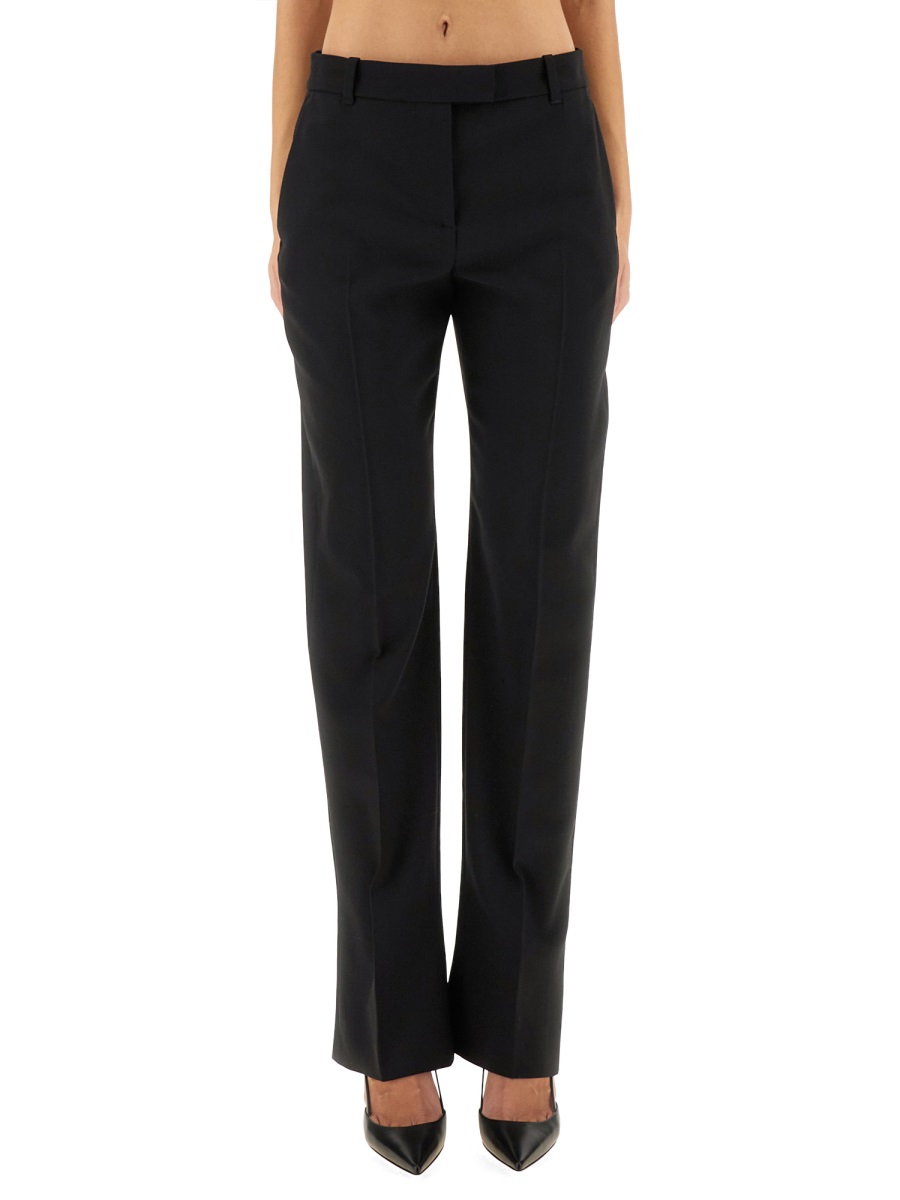 WOOL GABARDINE TAILORED PANTS 843646QJAFK1000 (Alexander McQUEEN / パンツ ) | Alexander McQUEEN (アレキサンダー・マックイーン)