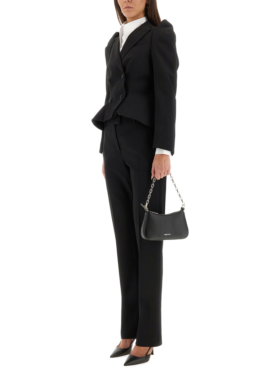 WOOL GABARDINE TAILORED PANTS 843646QJAFK1000 (Alexander McQUEEN / パンツ ) | Alexander McQUEEN (アレキサンダー・マックイーン)(1)