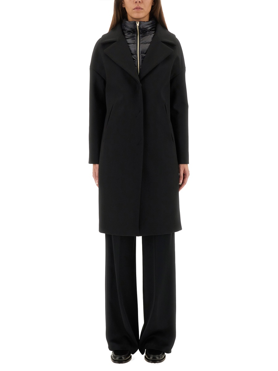 WOOL COAT WITH TECHNICAL BIB GC000517D127719300 (Herno / コート ) | Herno (ヘルノ)