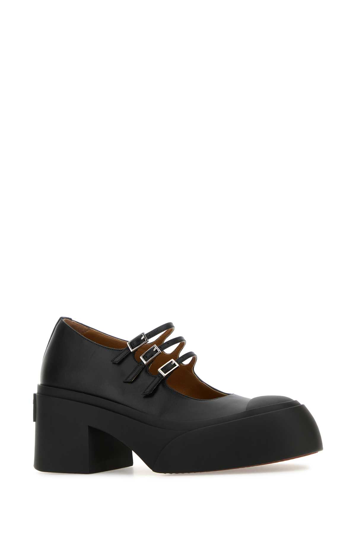 Black leather Pablo Mary Jane pumps SNZW018340P272200N99 (Marni / パンプス・ハイヒール ) | Marni (マルニ)(1)