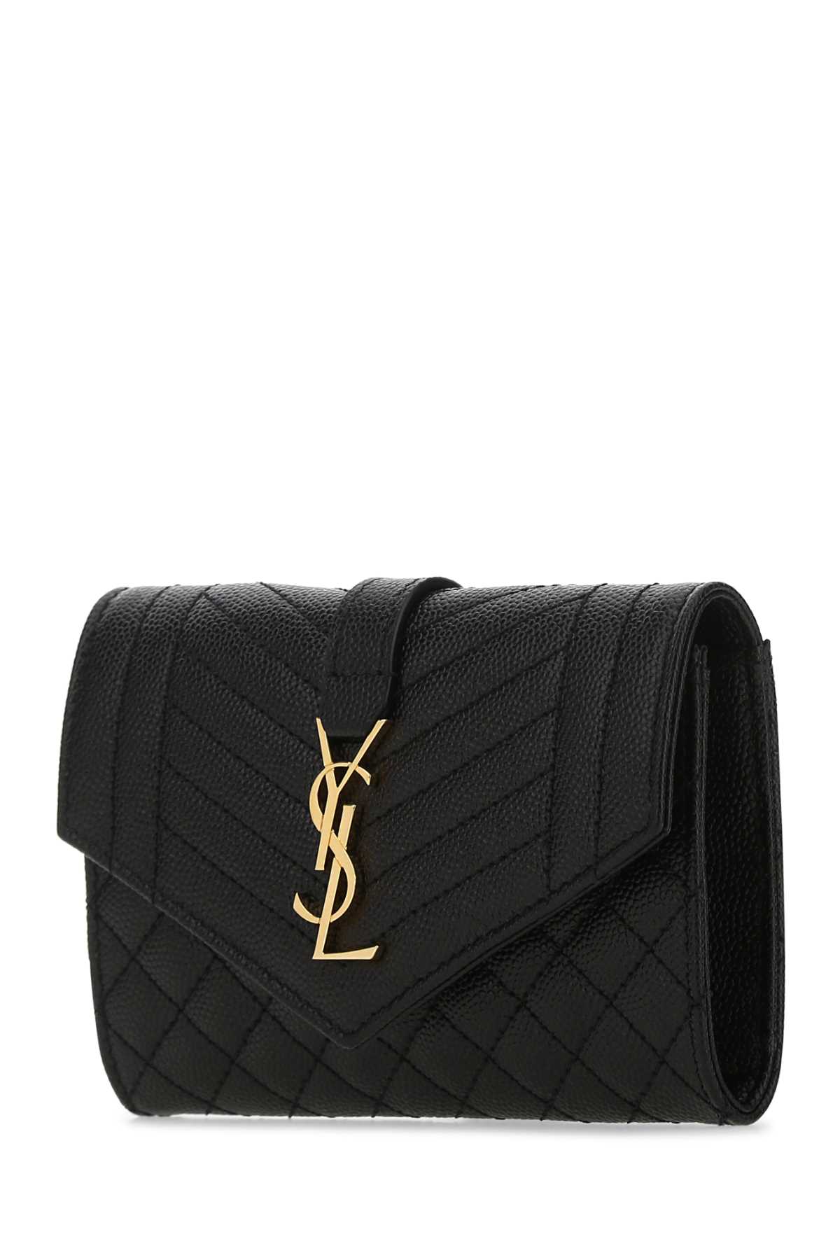 Black leather Envelope wallet 651026BOW911000 (Saint Laurent / 財布・カードケース ) | Saint Laurent (サンローラン)(1)