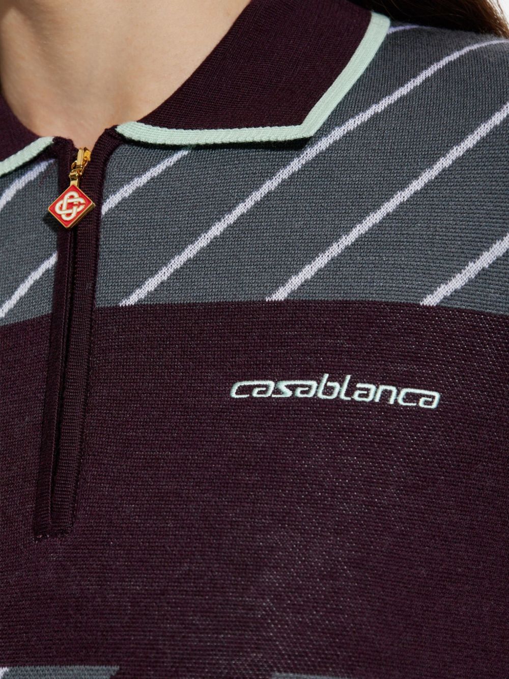 Casablanca Sweaters Purple WAW25KW108501 (Casablanca / ニット・セーター・カーディガン ) | Casablanca (カサブランカ)(1)