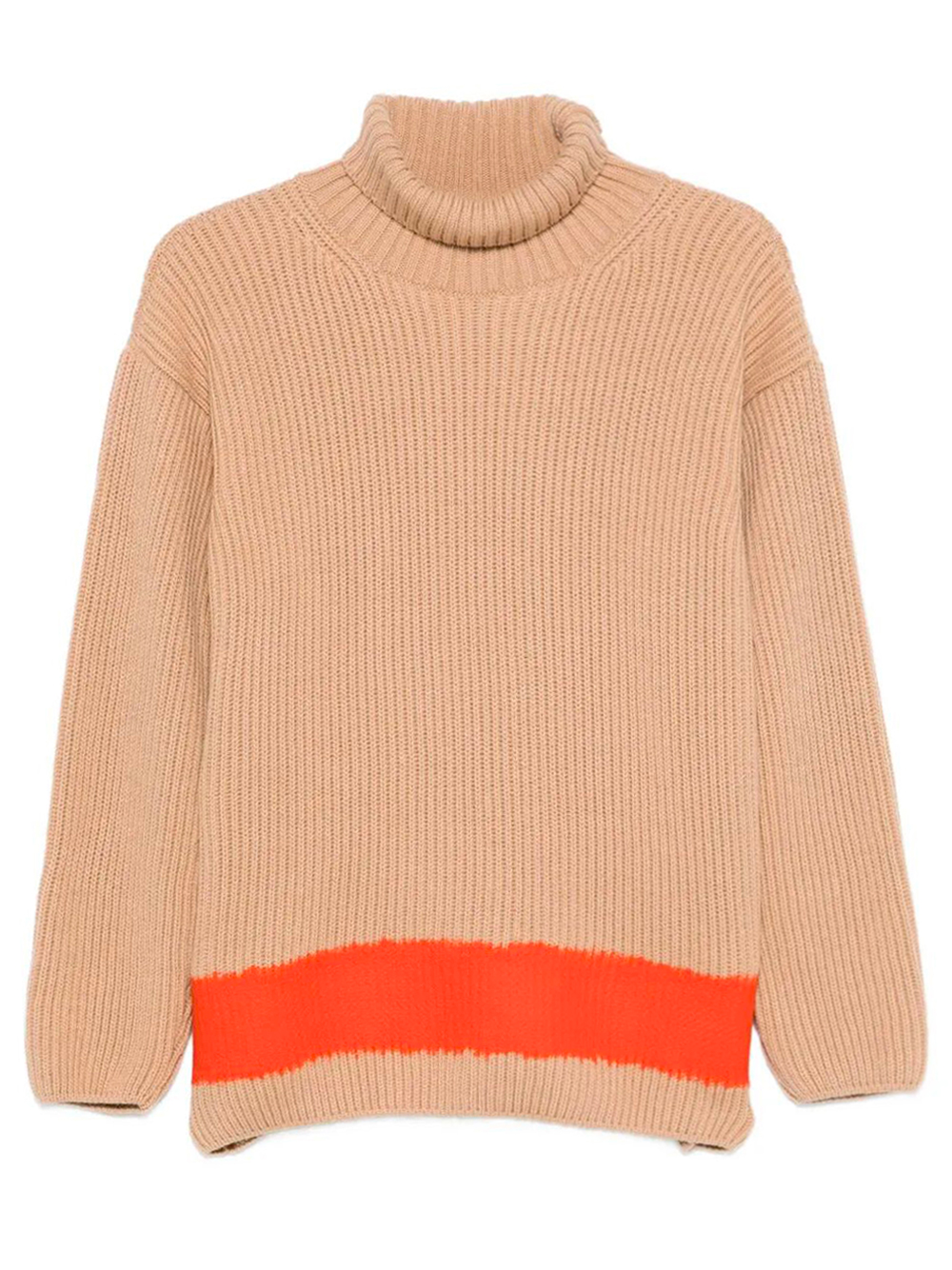 TURTLENECK SWEATER WITH COLOR BLOCK DETAIL 3941MDM19925777724 (MSGM / ニット・セーター・カーディガン ) | MSGM (エムエスジーエム)