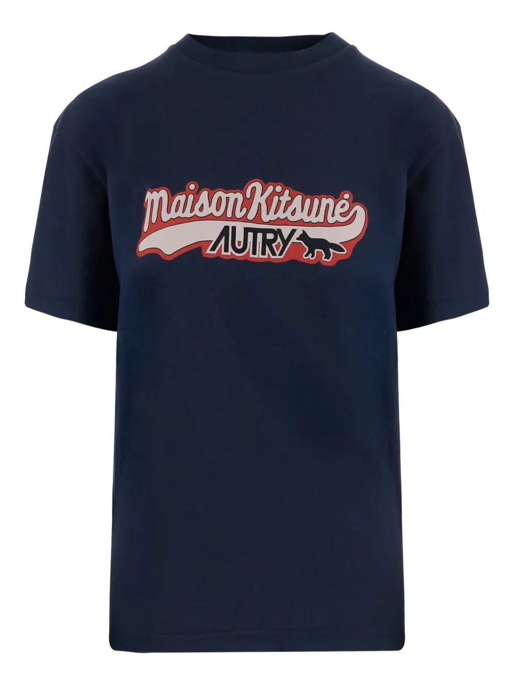 X MAISON KITSUNÉ LOGO PRINT T-SHIRT TSPXMK2BBLUE (AUTRY / Tシャツ・カットソー ) | AUTRY (オートリー)