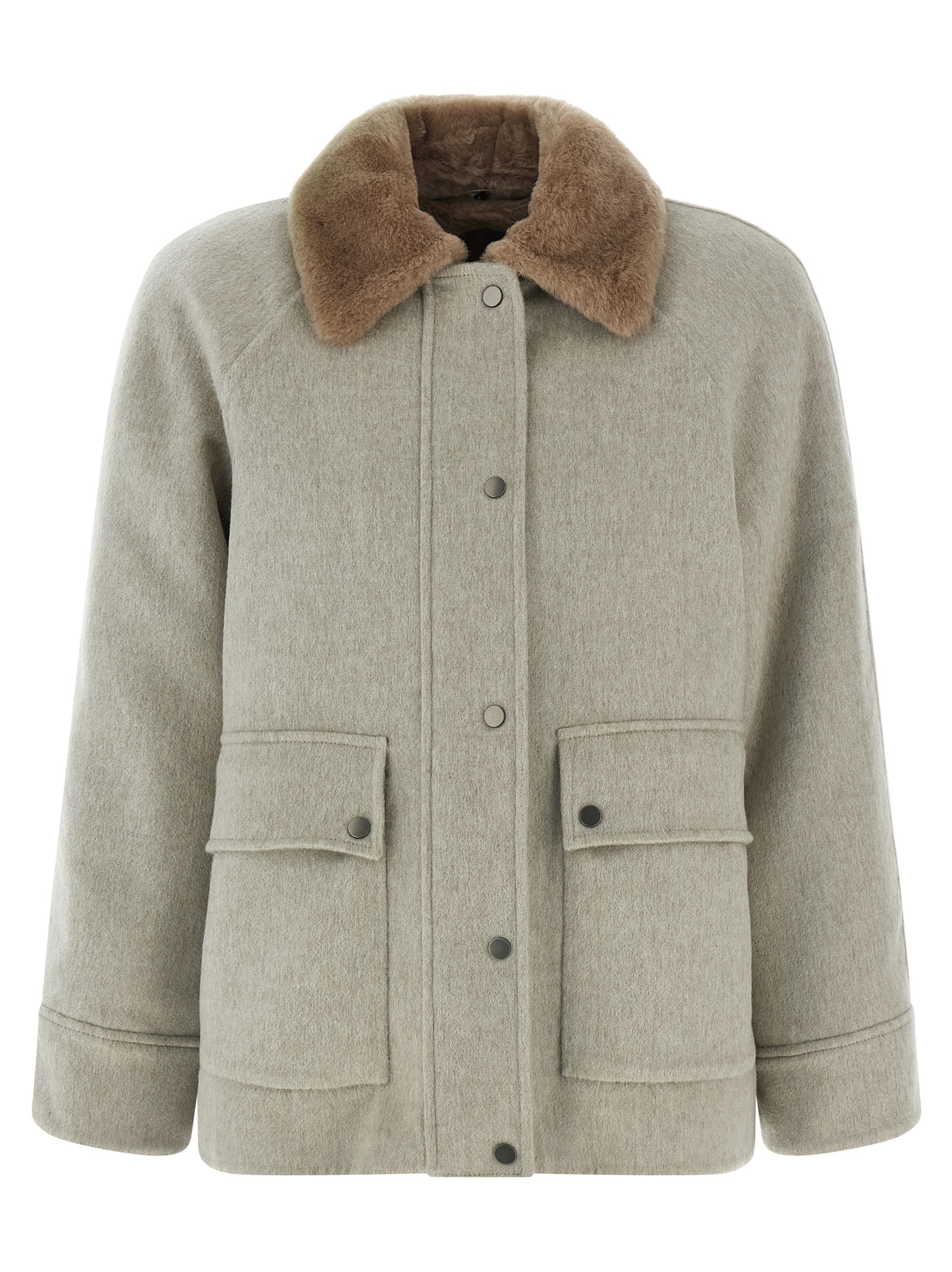 Sheepskin insert jacket MD5037908C063 (Brunello Cucinelli / カジュアルジャケット ) | Brunello Cucinelli (ブルネロ・クチネリ)