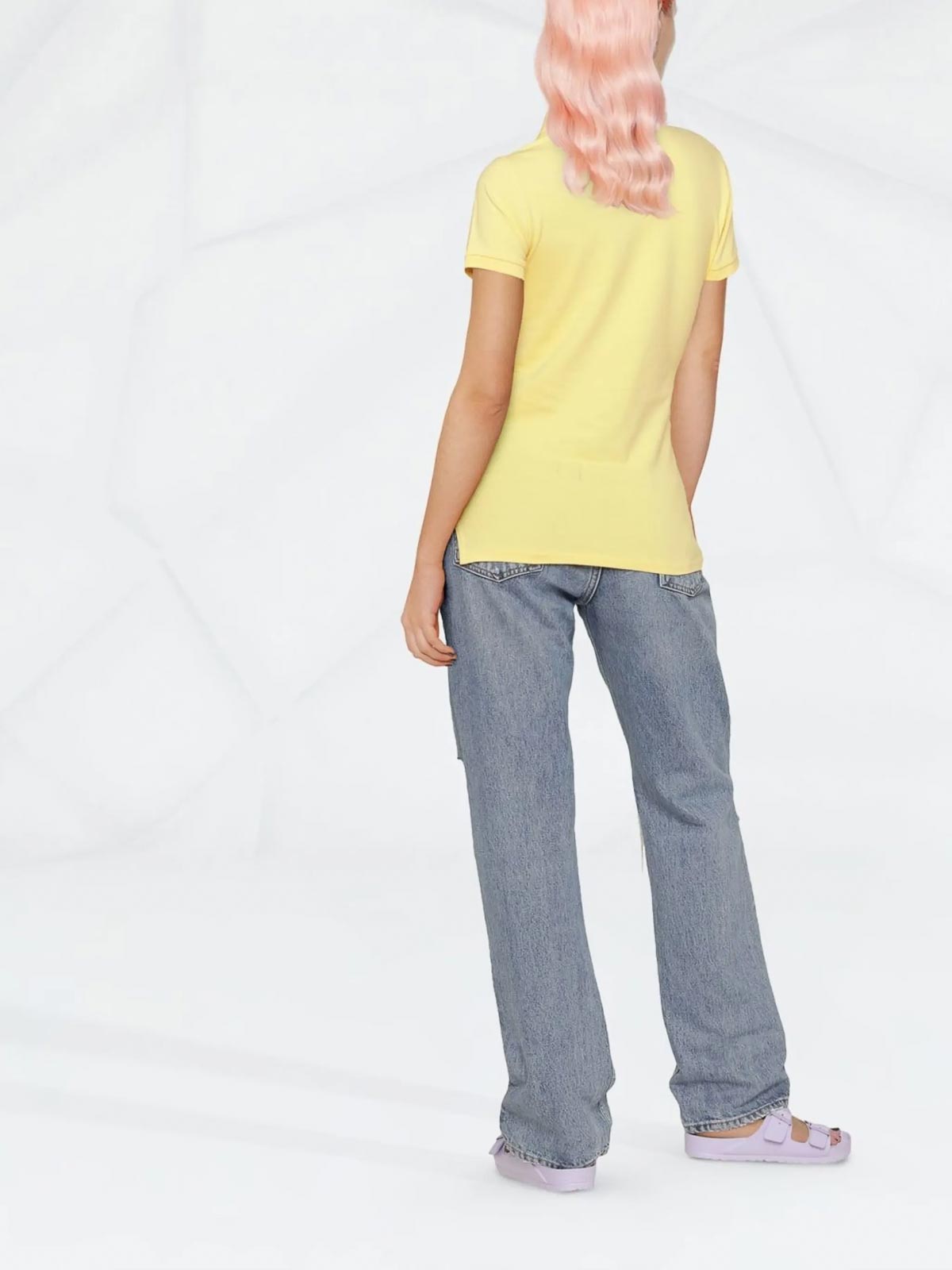 Julie Logo-Embroidered Polo Shirt 211870245030700 (Polo Ralph Lauren / ポロシャツ ) | Polo Ralph Lauren (ポロ ラルフ ローレン)(2)