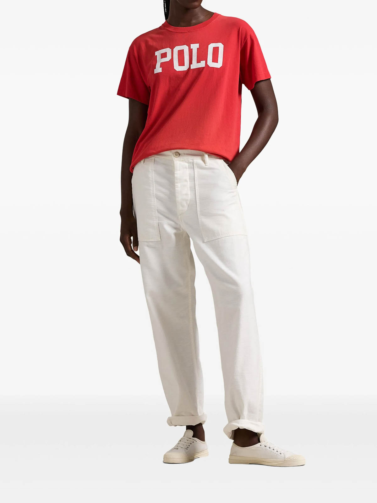 Logo Cotton T-Shirt 211959617003600 (Polo Ralph Lauren / Tシャツ・カットソー ) | Polo Ralph Lauren (ポロ ラルフ ローレン)(1)