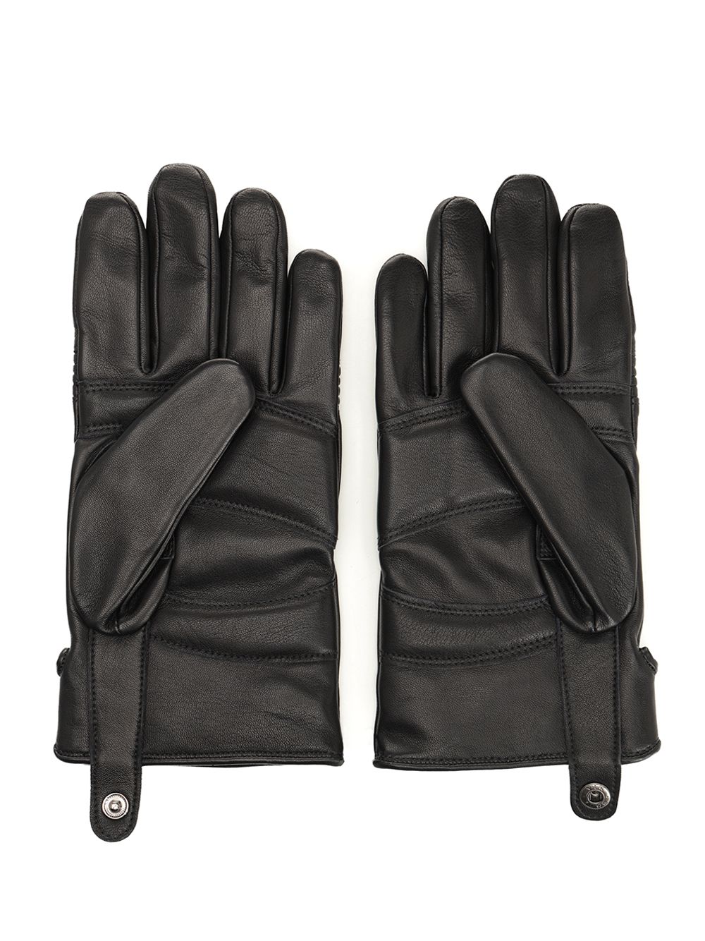 Leather biker gloves SH2TS0003M07014900 (MM6 Maison Margiela / グローブ ) | MM6 Maison Margiela (エムエムシックス)(1)