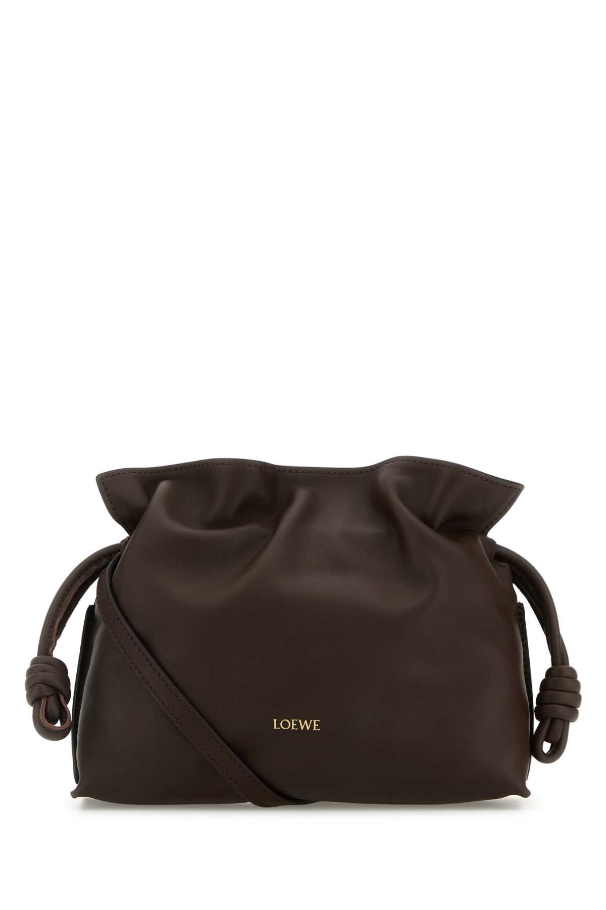 Chocolate nappa leather mini Flamenco clutch A411FC2XA6CHOCOLATE (LOEWE / ハンドバッグ・ショルダーバッグ ) | LOEWE (ロエベ)
