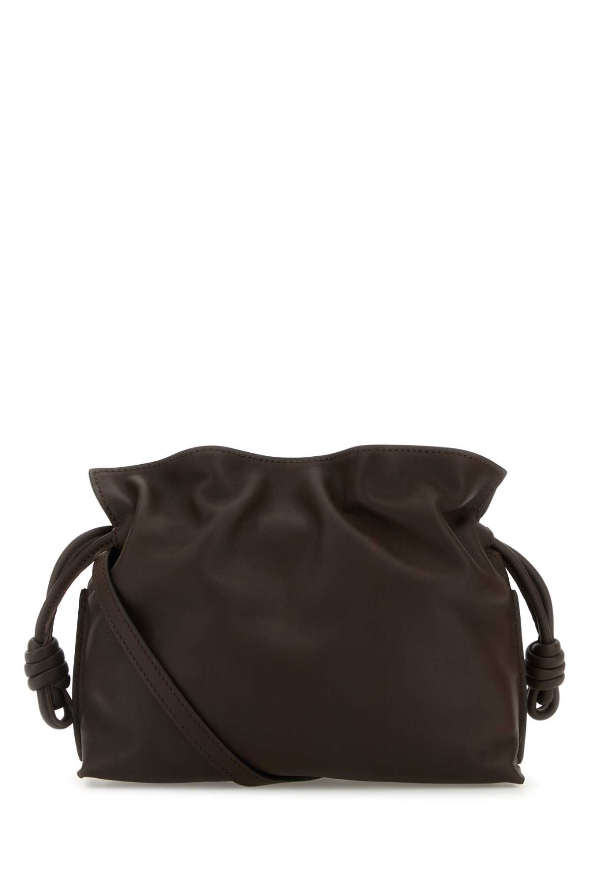 Chocolate nappa leather mini Flamenco clutch A411FC2XA6CHOCOLATE (LOEWE / ハンドバッグ・ショルダーバッグ ) | LOEWE (ロエベ)(2)